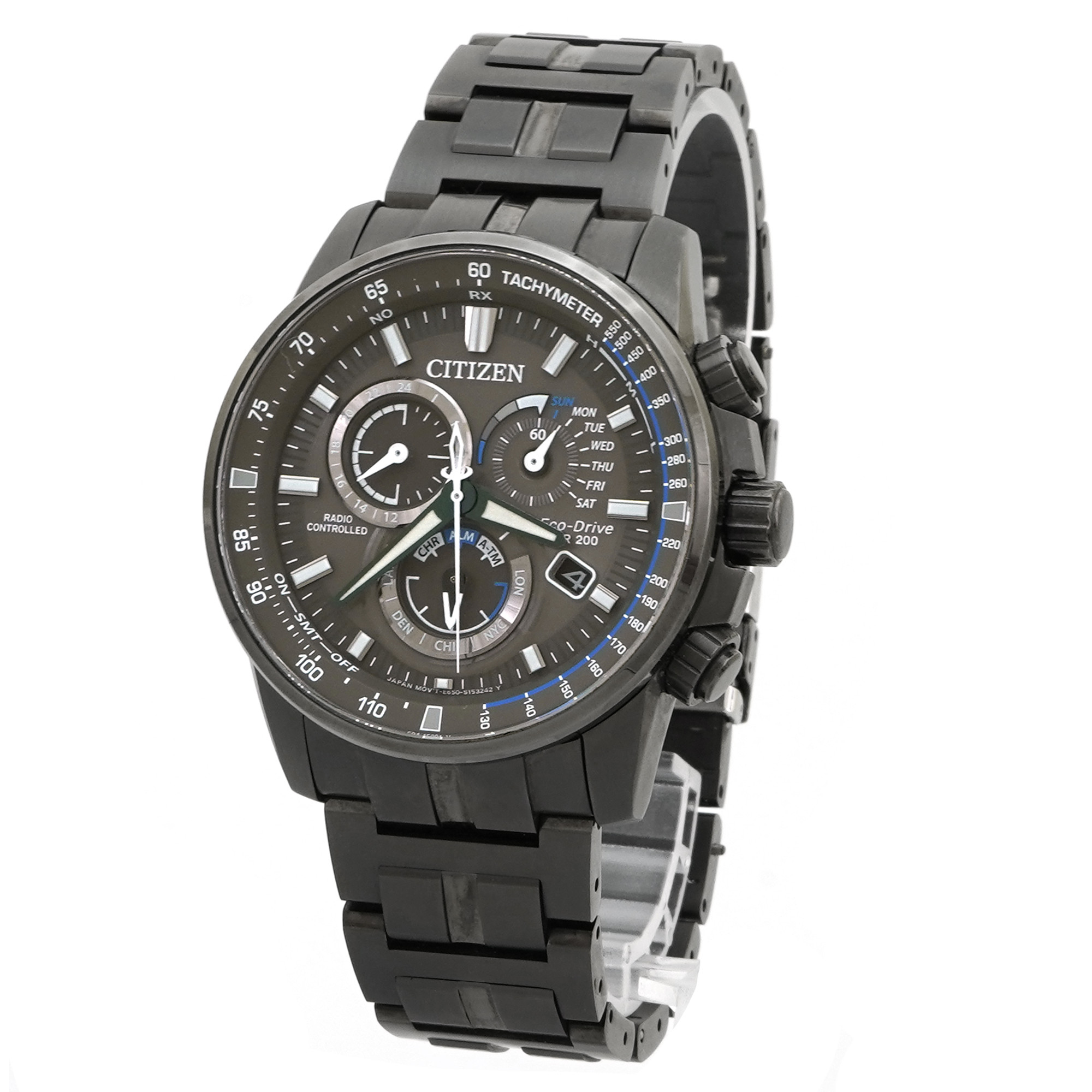 Citizen PCAT Eco-Drive Charcoal Grey - Inventory 4314