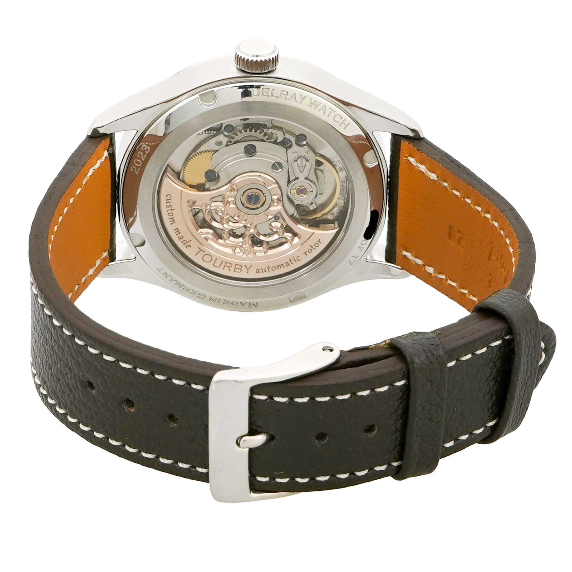 Tourby X Delray Watch Limited Edition Aventurine Dial - Inventory 4298
