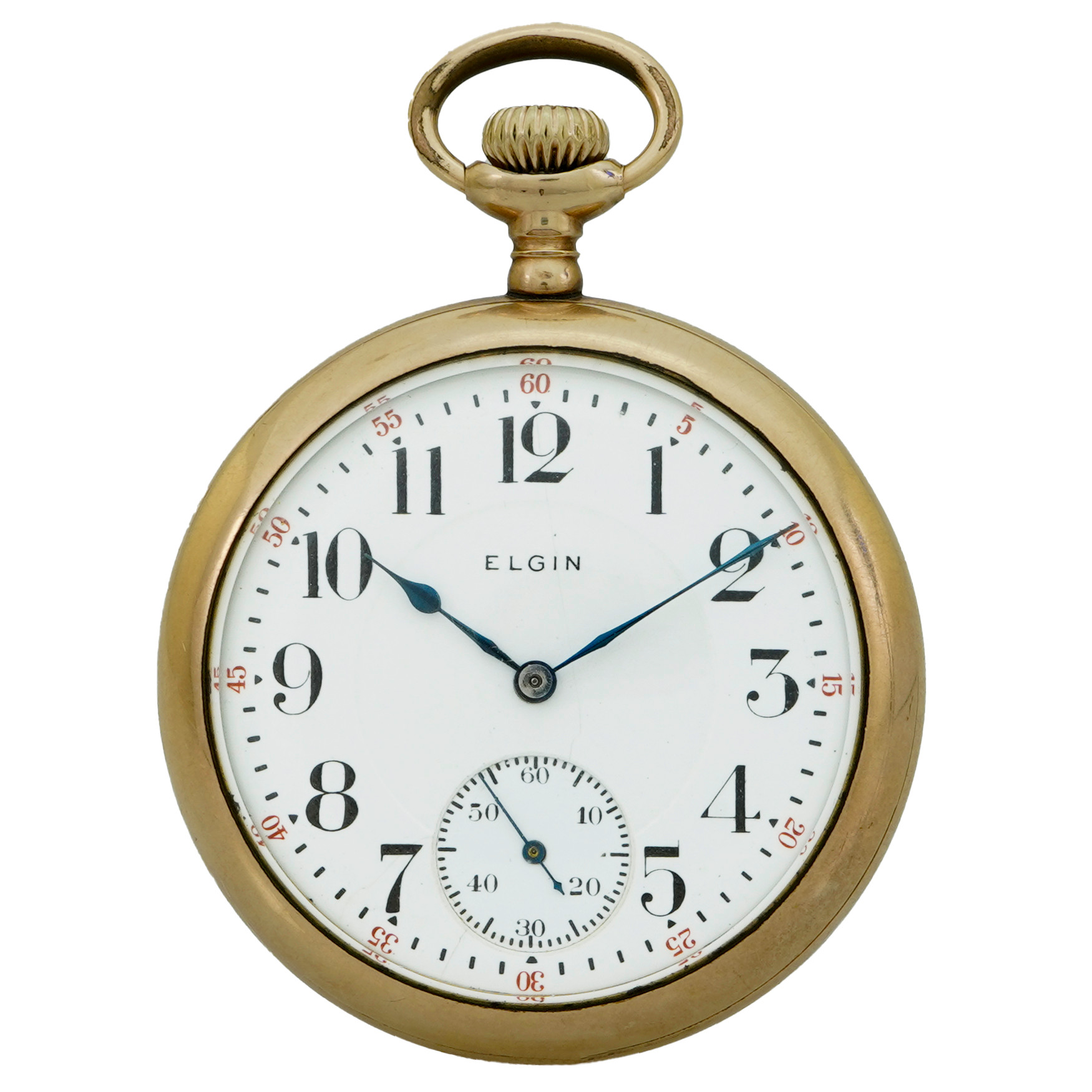Elgin 16s Model 7 Pocket Watch Grade 387 - Inventory 4322