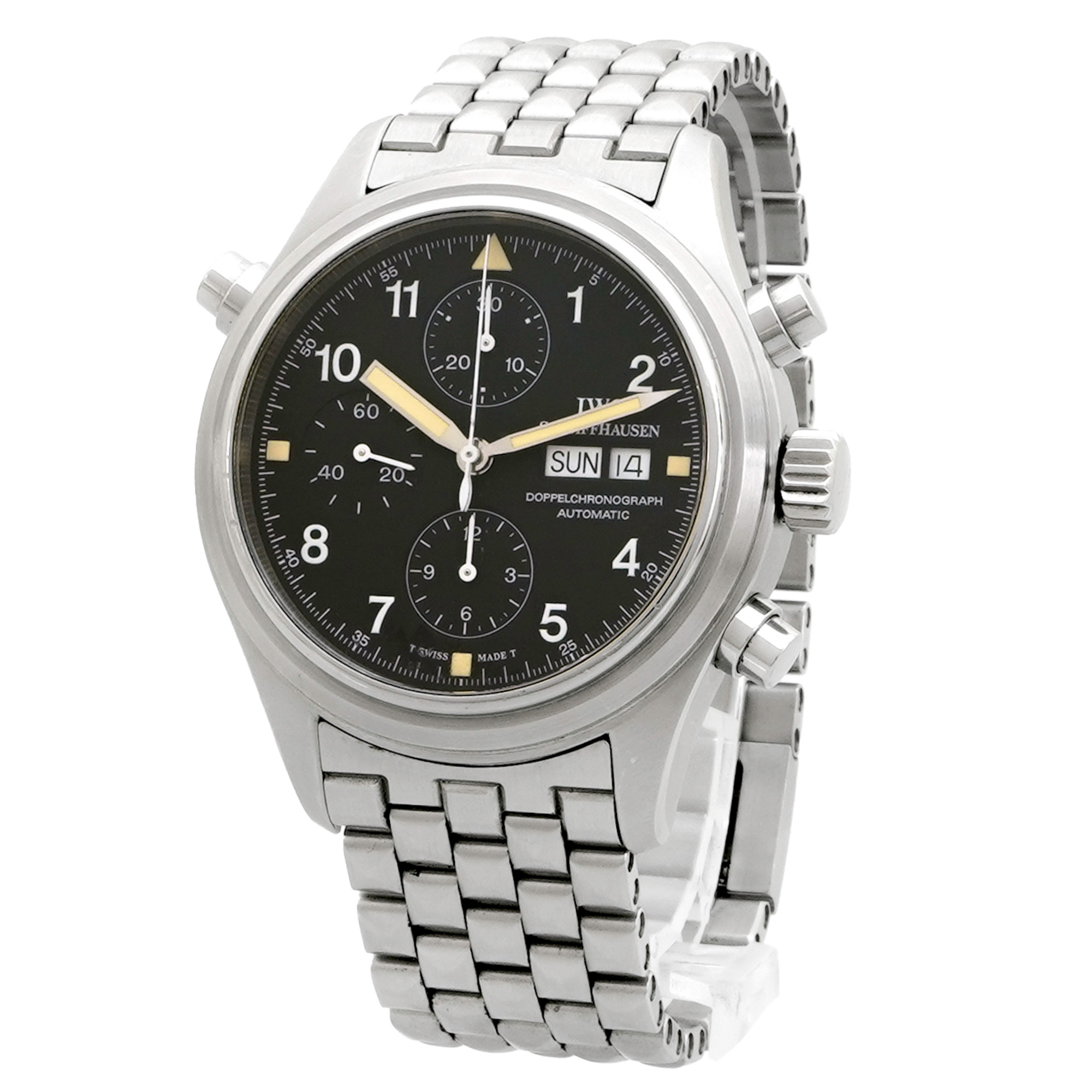 IWC Pilots Watch Doppel Chronograph IW371319 - Inventory 4343