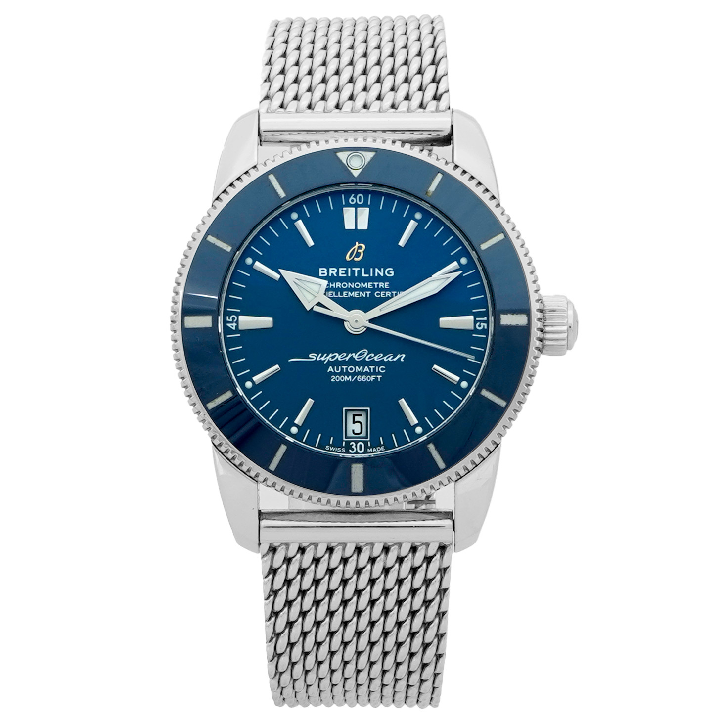Breitling SuperOcean Heritage B20 42 AB2010 *Blue Dial