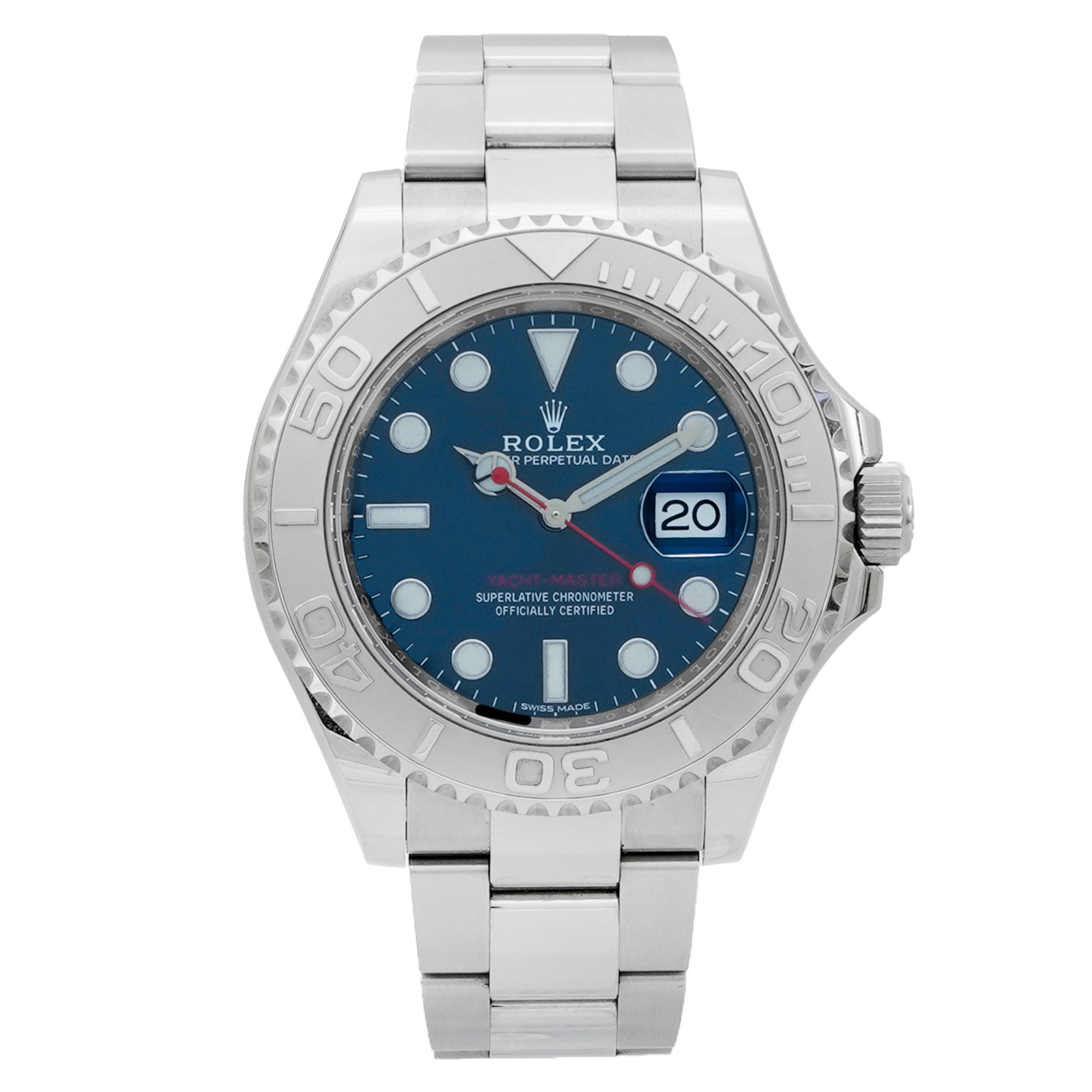 Rolex Yachtmaster 116622 *Blue Dial* - Inventory 4395