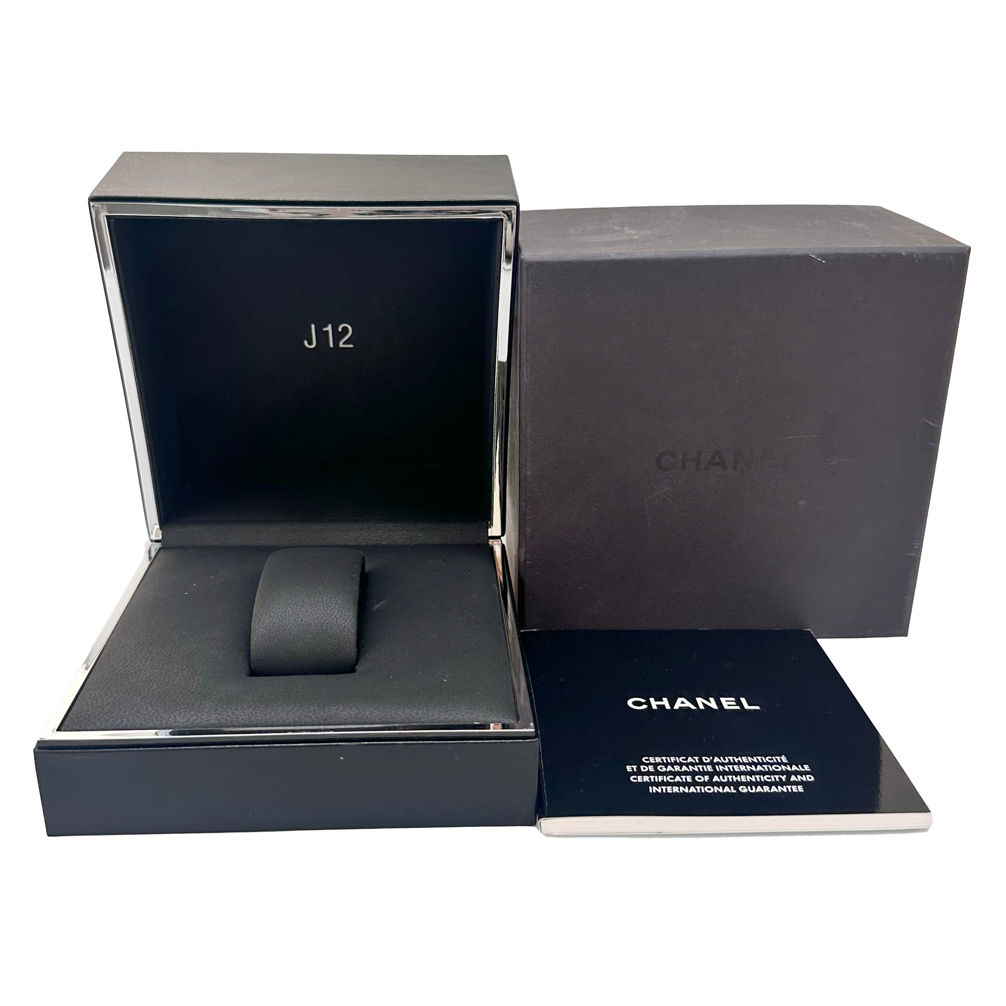 Chanel J12 White Ceramic and Diamond H0967 - Inventory 4403