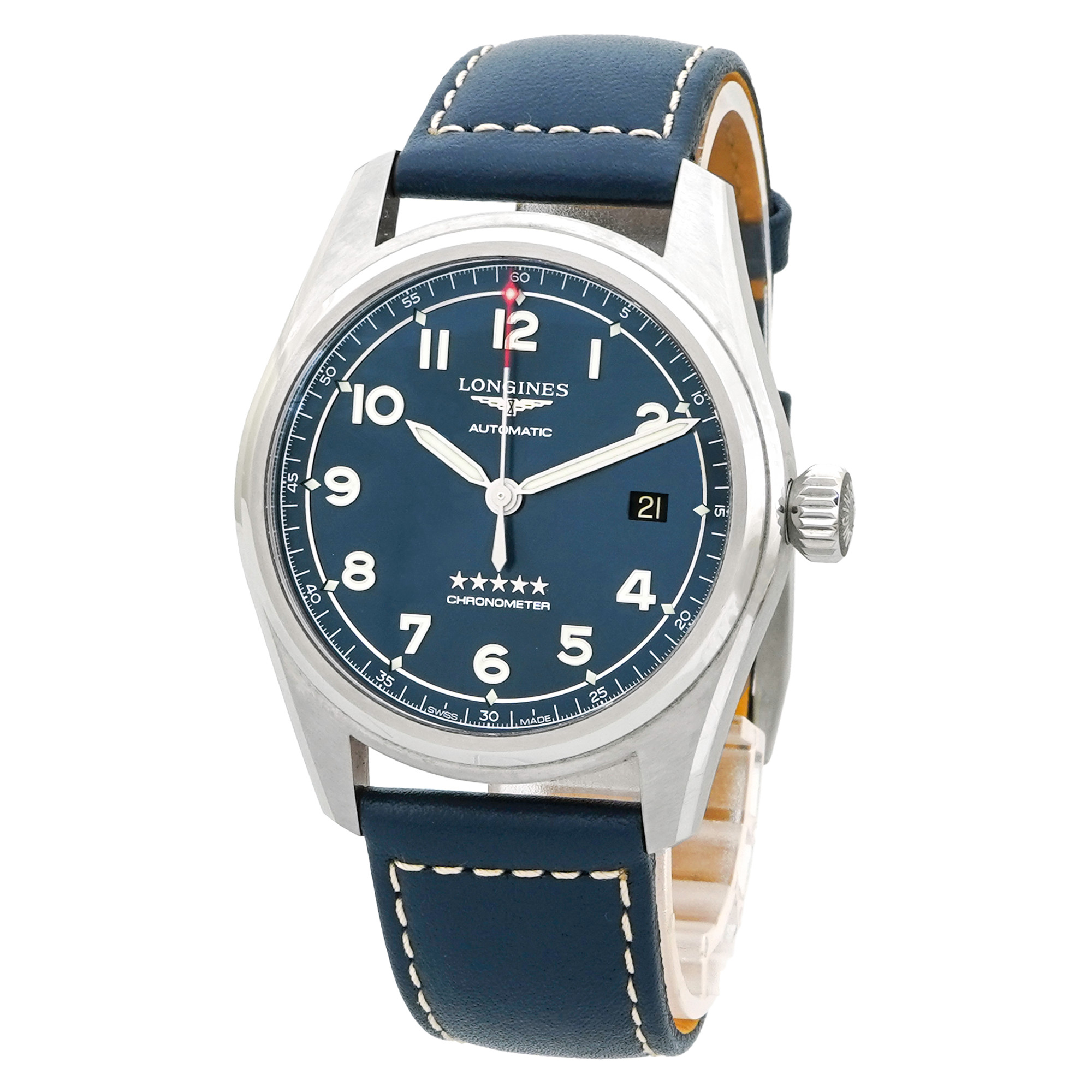 Longines Spirit Blue Dial *2021* *Blue Dial* - Inventory 4417