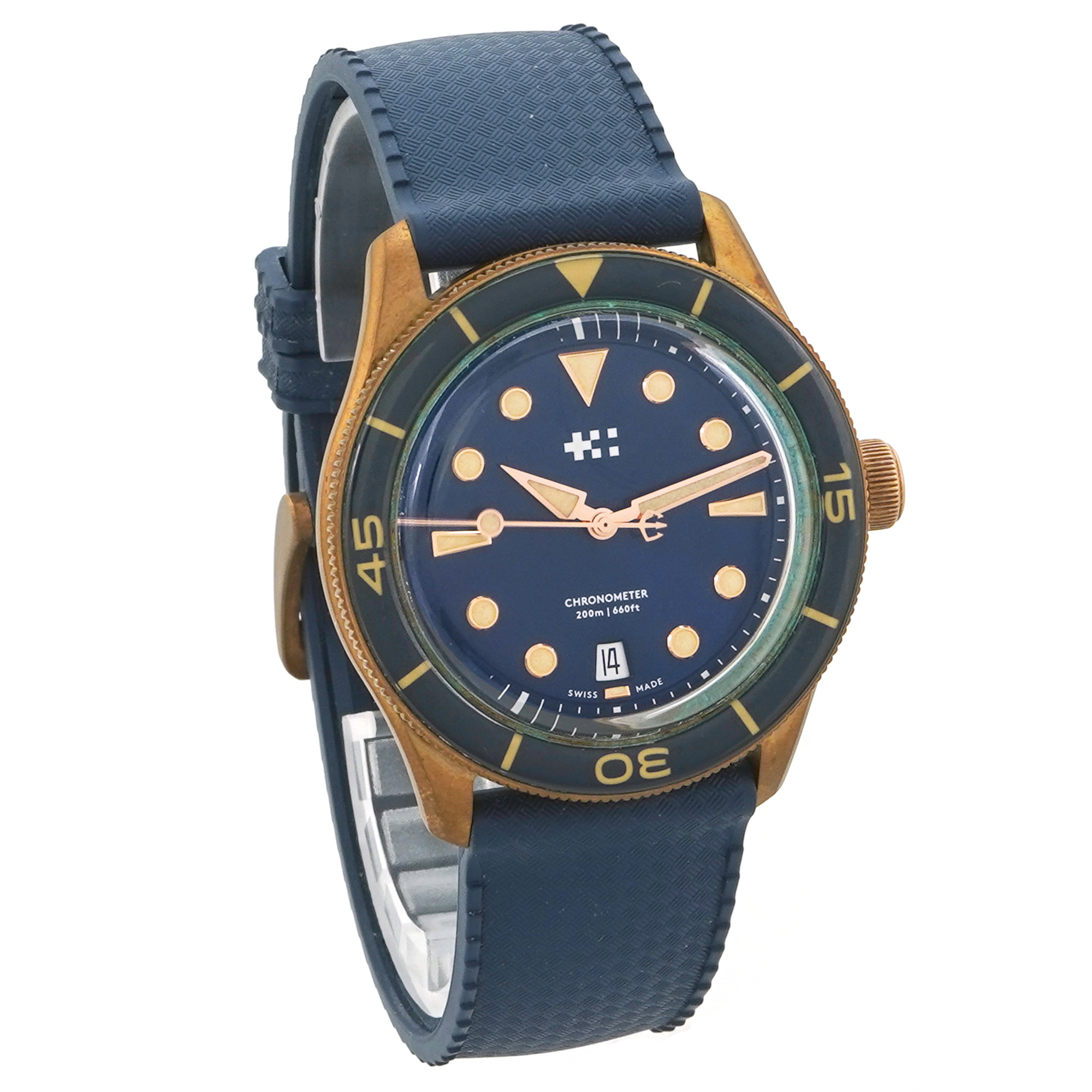 Christopher Ward C65 Aquitaine Bronze COSC - Inventory 4411