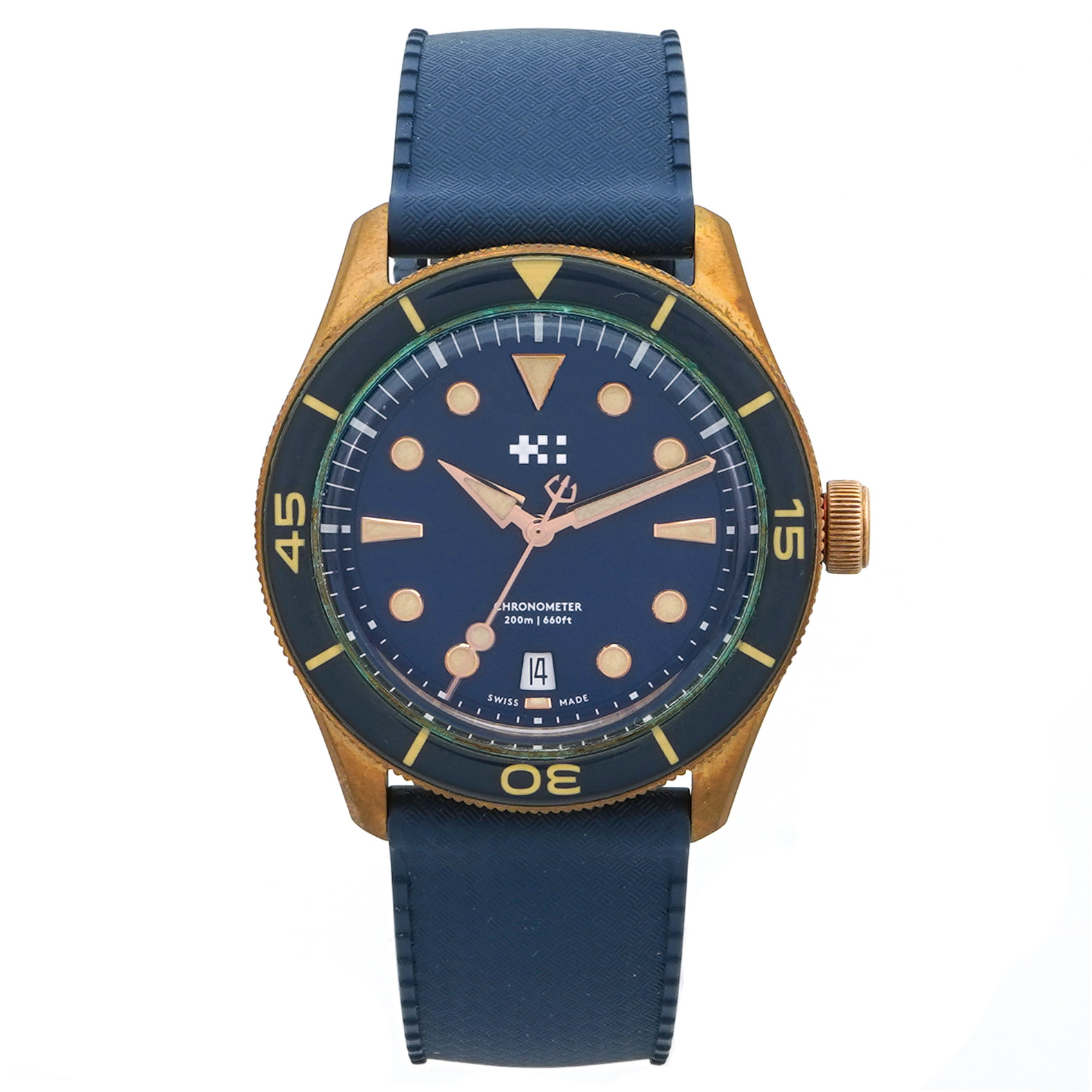 Christopher Ward C65 Aquitaine Bronze COSC - Inventory 4411