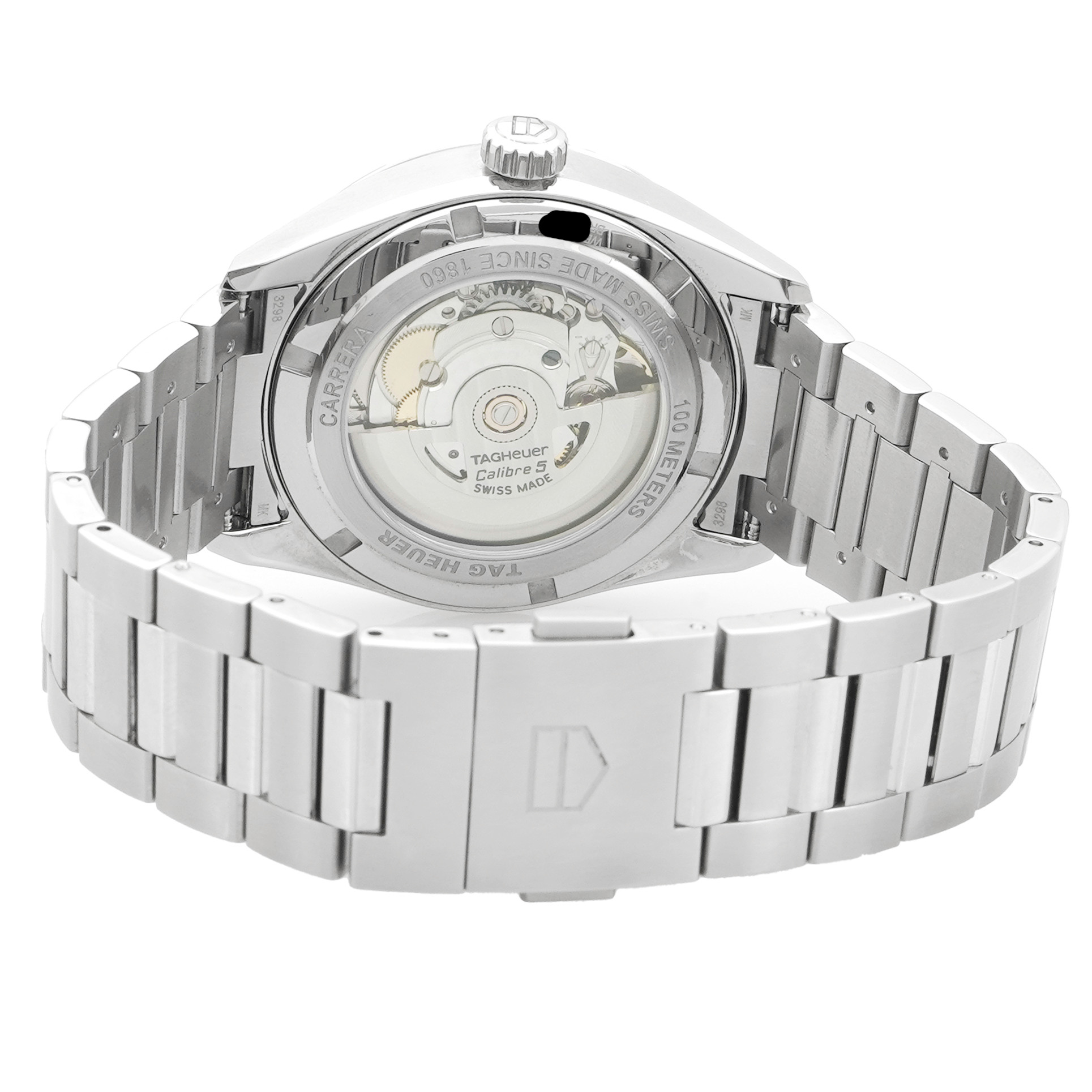 TAG Carrera Carrera Caliber 5 Automatic 39mm WBN2112 *Blue Dial* - Inventory 4418