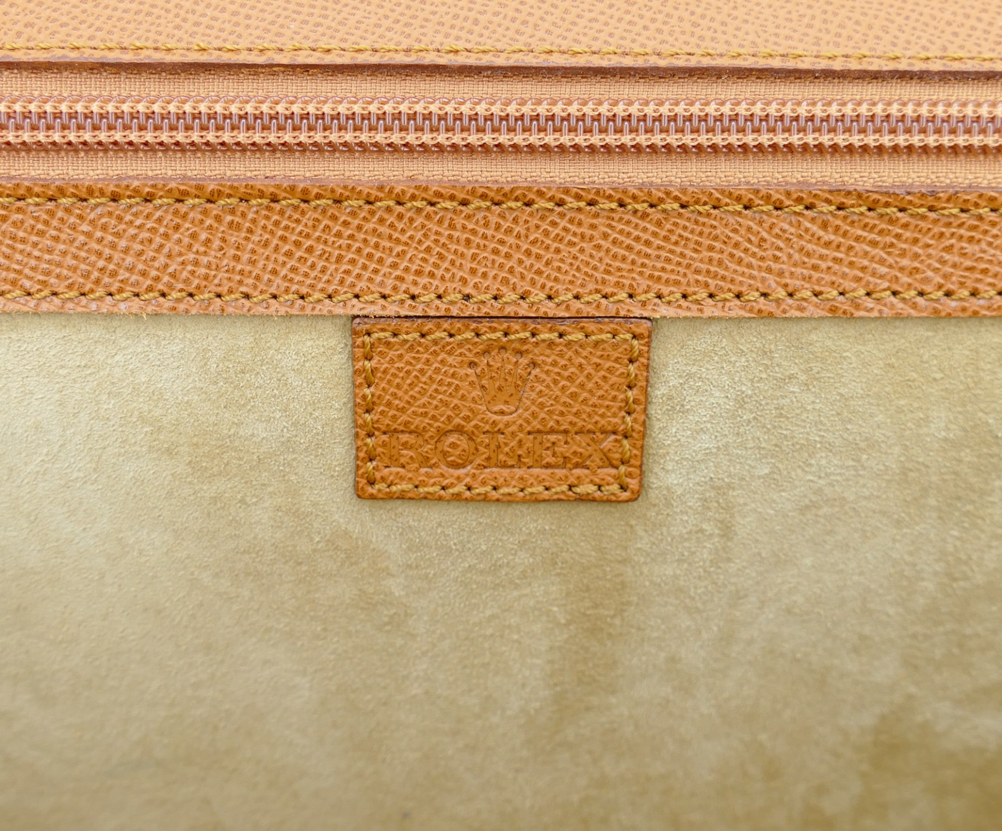  Rolex Leather Attache Case