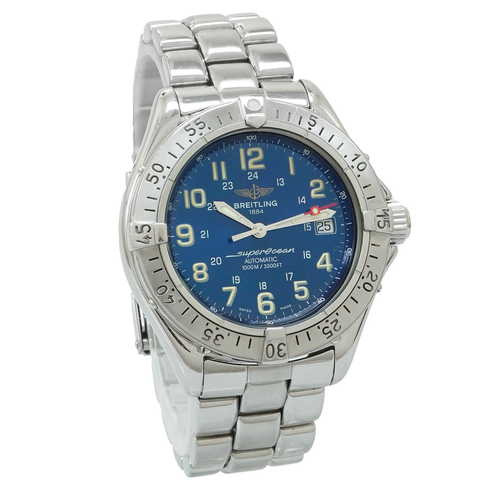 Breitling Colt SuperOcean A17040 *Blue Dial* - Inventory 4442
