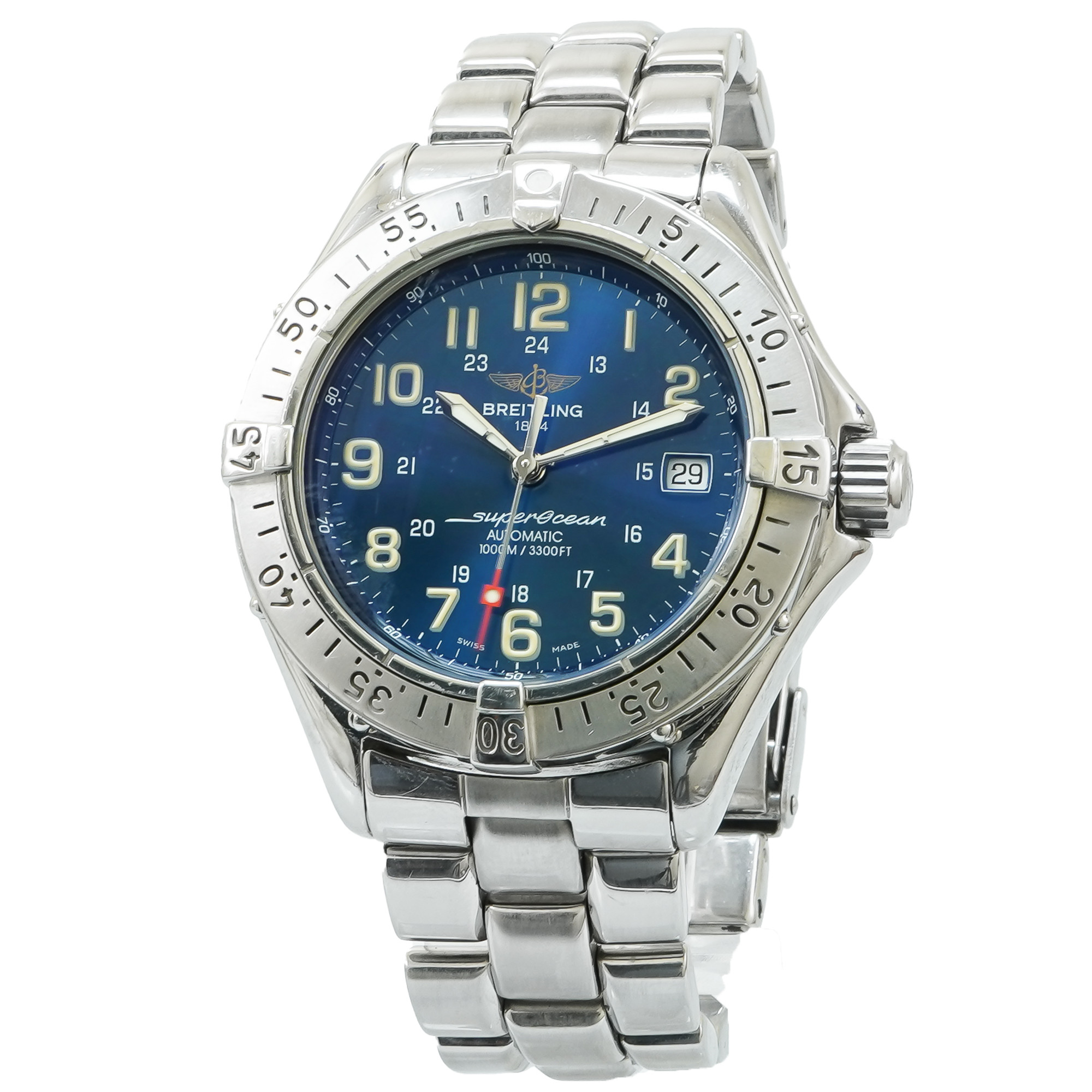 Breitling Colt SuperOcean A17040 *Blue Dial* - Inventory 4442