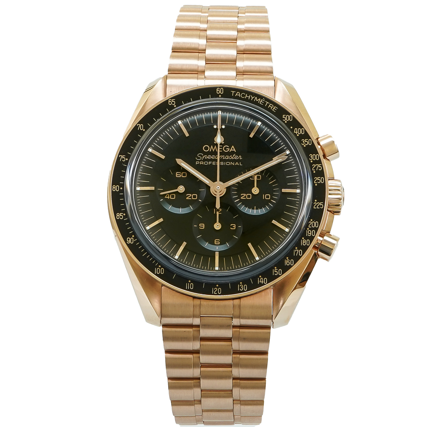 Omega Speedmaster Moonwatch Professional Chronograph 42mm Sedna *2022* - Inventory 4439
