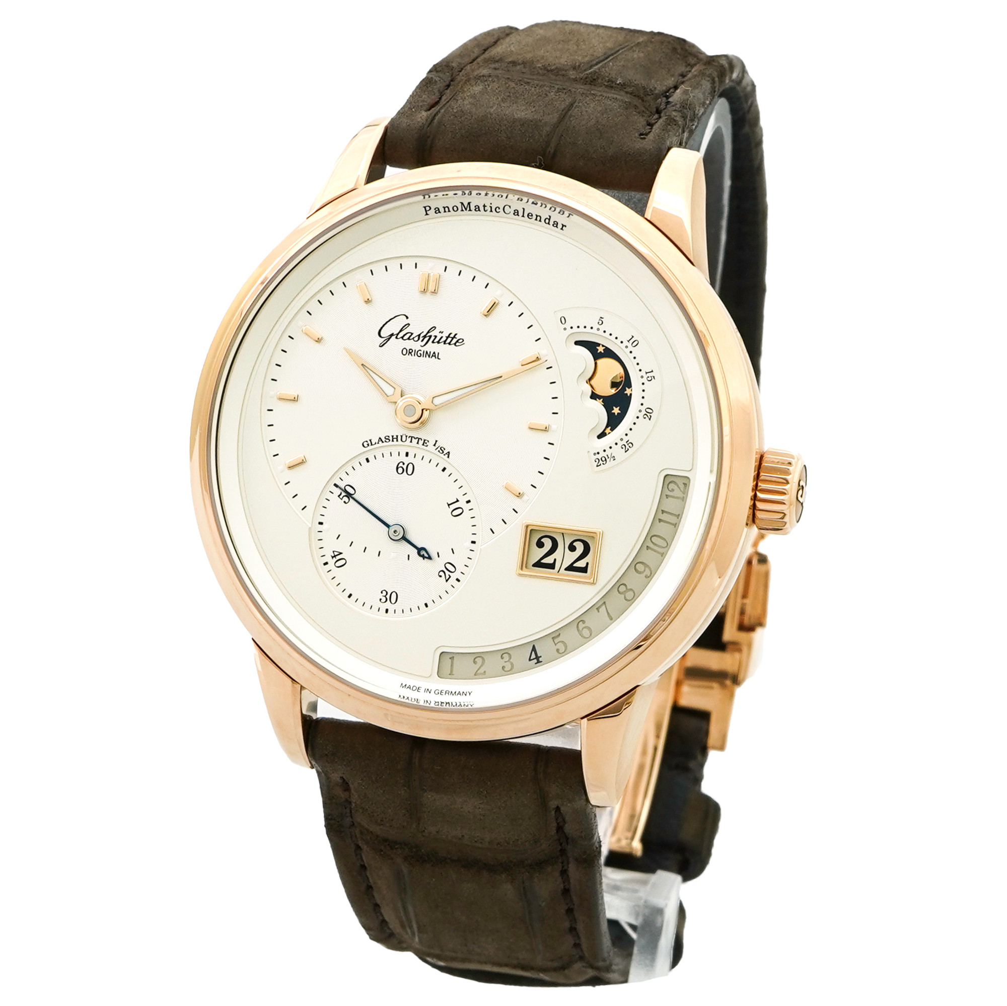 Glashutte Original PanoMaticCalendar *Unworn* - Inventory 4504