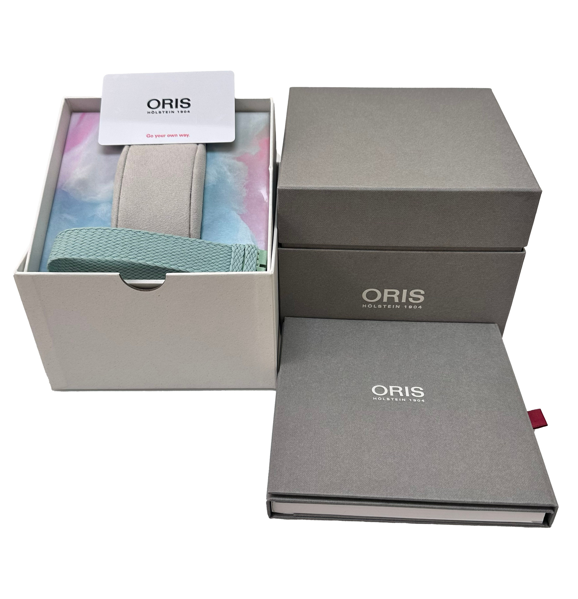 Oris Divers Sixty-Five Bronze 38mm *Cotton Candy* *Light Green* *Unworn*- Inventory 4522