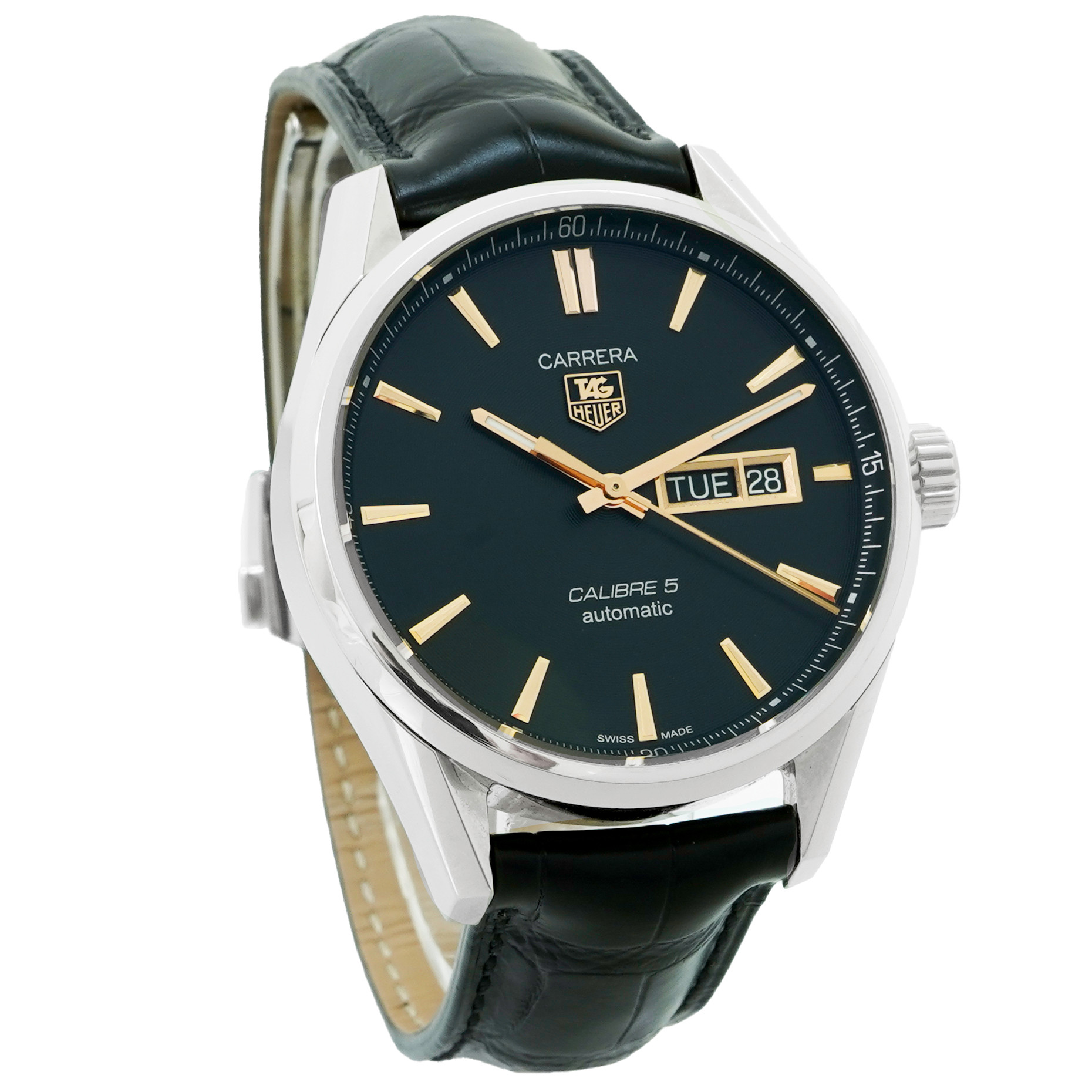 TAG Heuer Carrera Caliber 5 Automatic Day/Date 41mm - Inventory