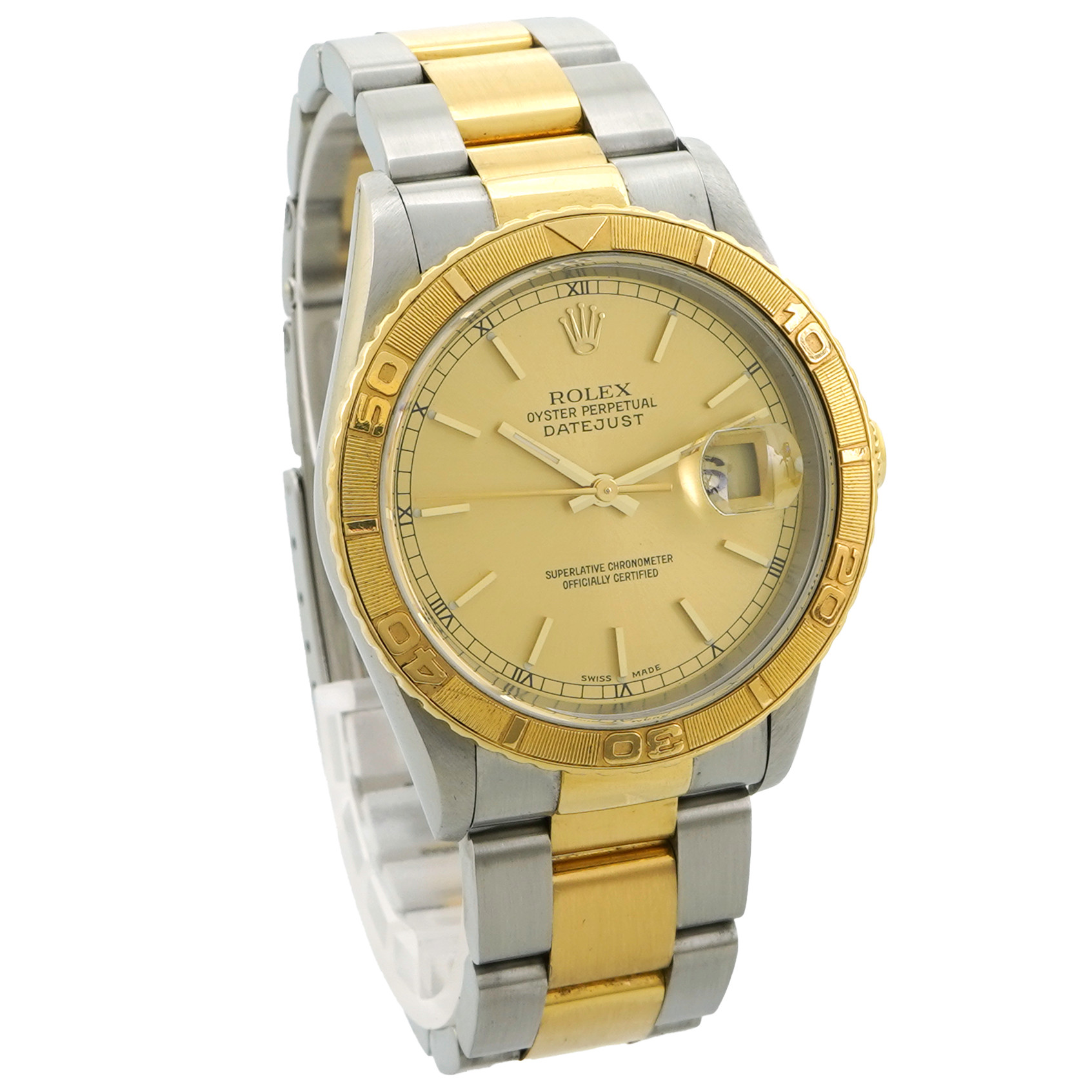 Rolex Datejust 36 Thunderbird 16263 - Inventory 4592 - DelrayWatch.com