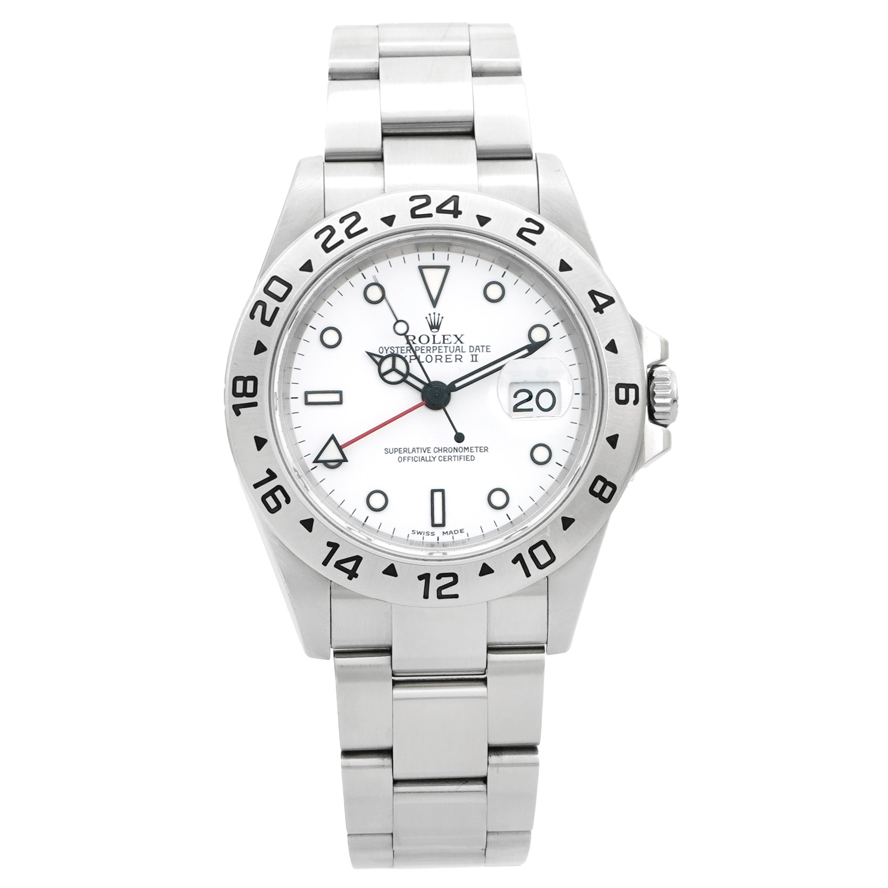 Rolex Explorer II Polar 16570 - Inventory 4643 - DelrayWatch.com