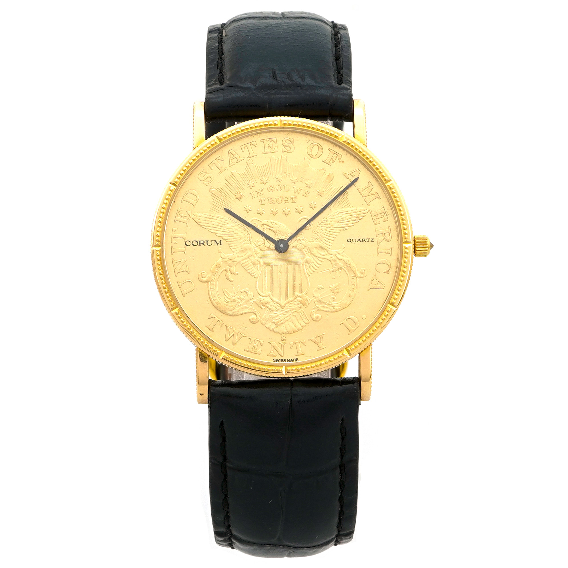 コレクトゥール　ユー　20 Corum $20 Gold Coin Double Eagle 1876 Quartz - Inventory 4655