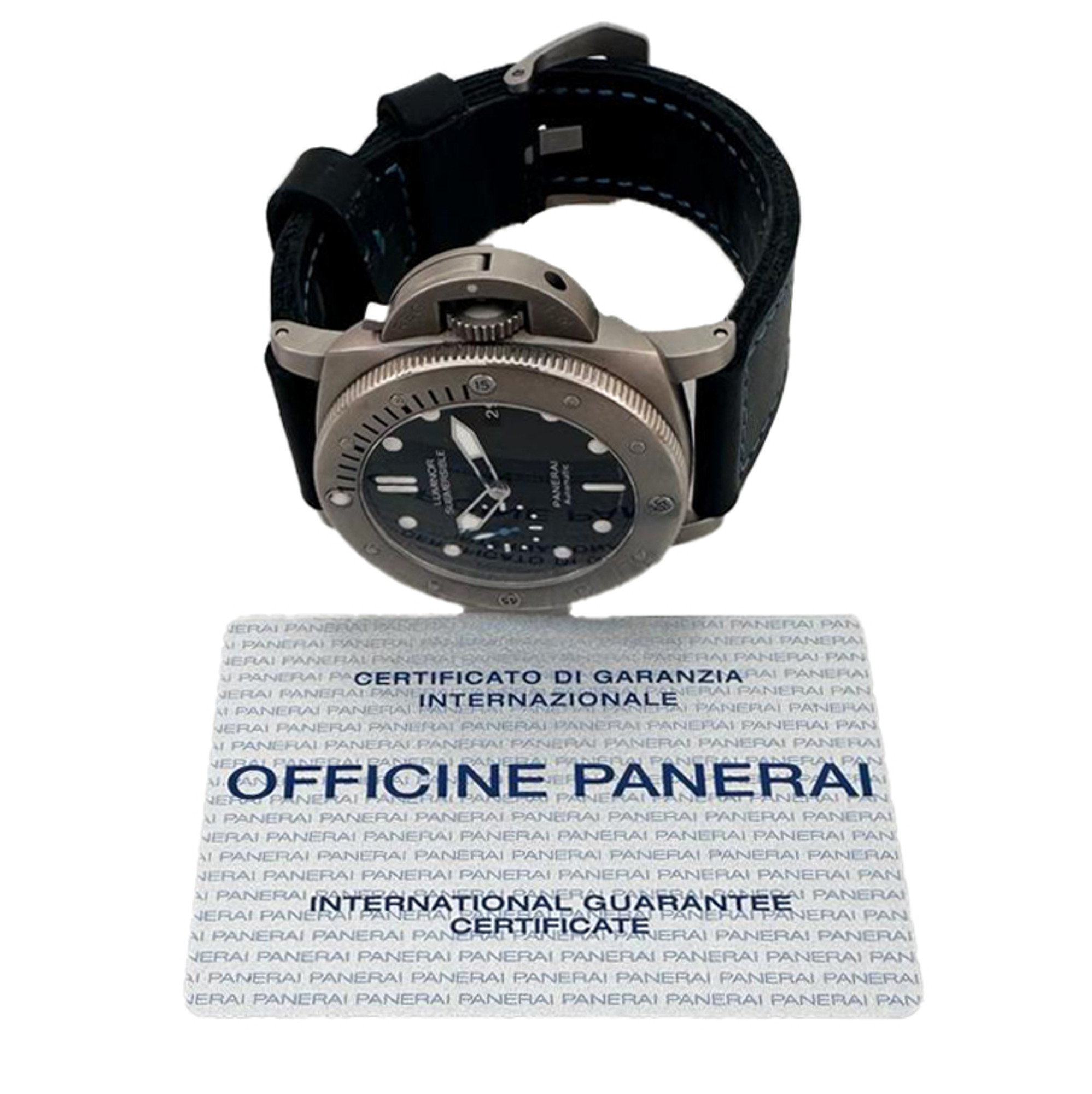 Panerai Luminor Submersible 1950 Titanium 47mm Automatic Date PAM01305 - Inventory 4684 