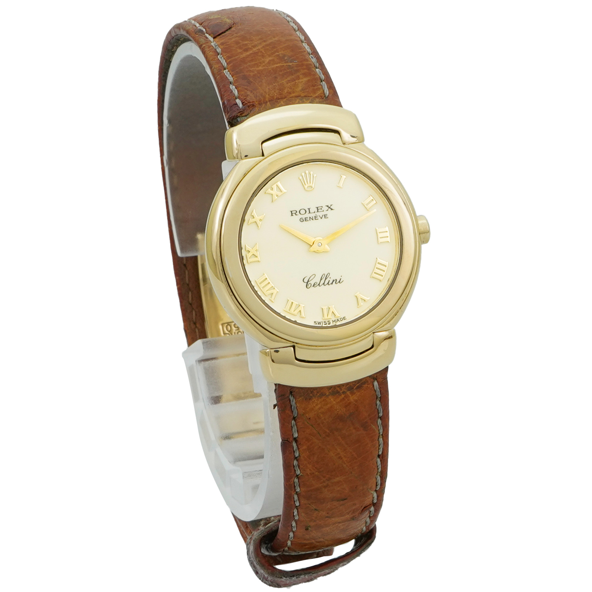 Rolex Cellini 6621 Roman Yellow Gold - Inventory 4691