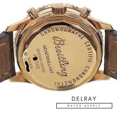 Breitling Montbrillant in Red Gold