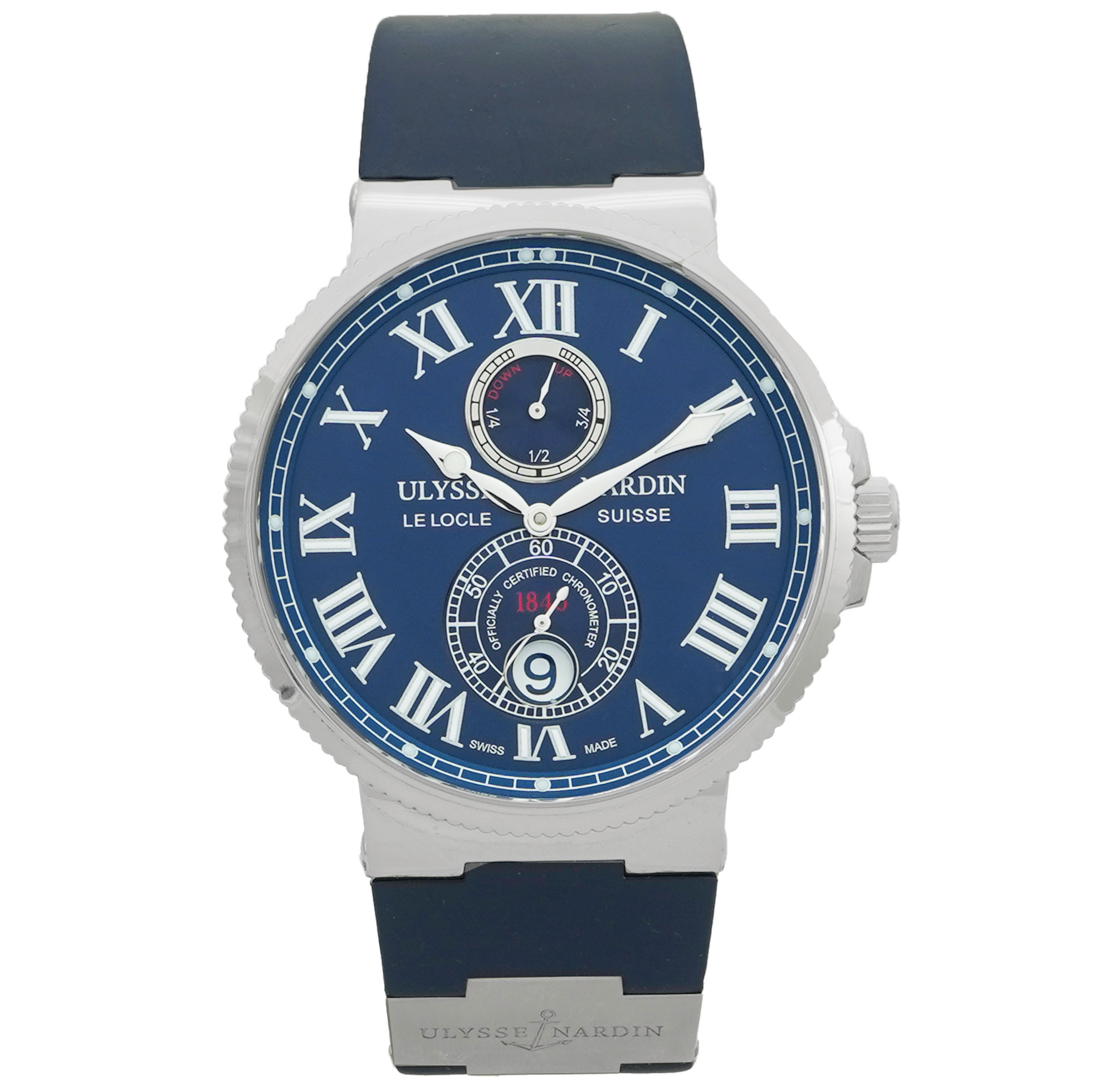 Ulysse Nardin Marine Chronometer 263-67 *Blue Dial* - Inventory 4730