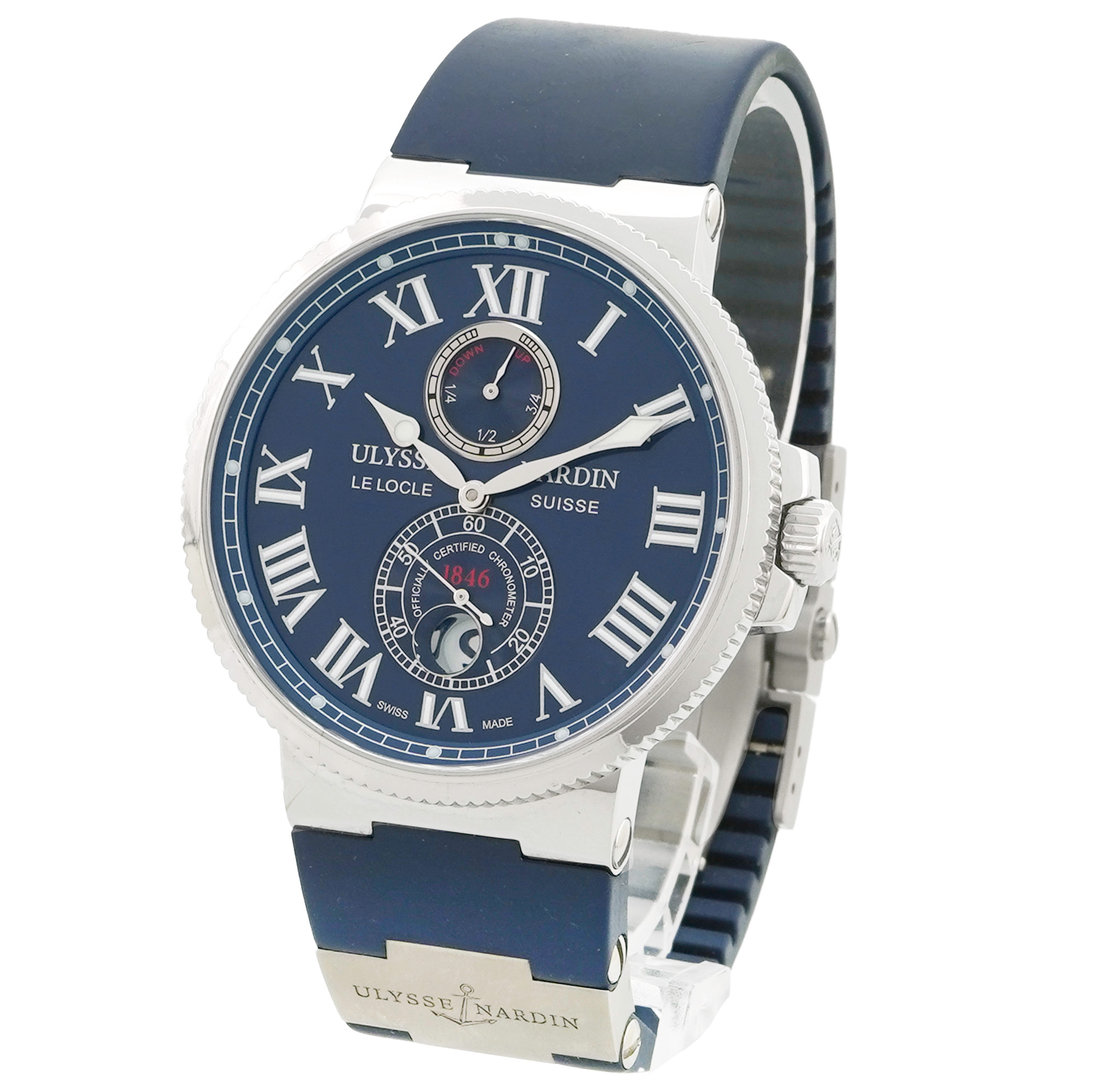 Ulysse Nardin Marine Chronometer 263-67 *Blue Dial* - Inventory 4730