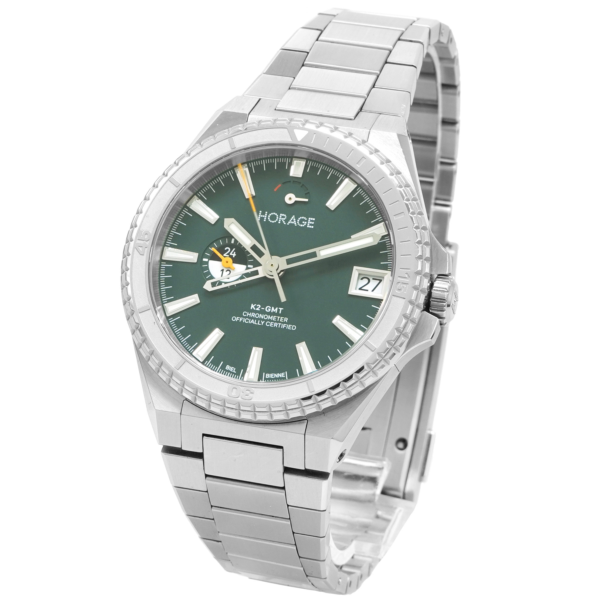 Horage Supersede K2-GMT *Green Dial* - Inventory 4751