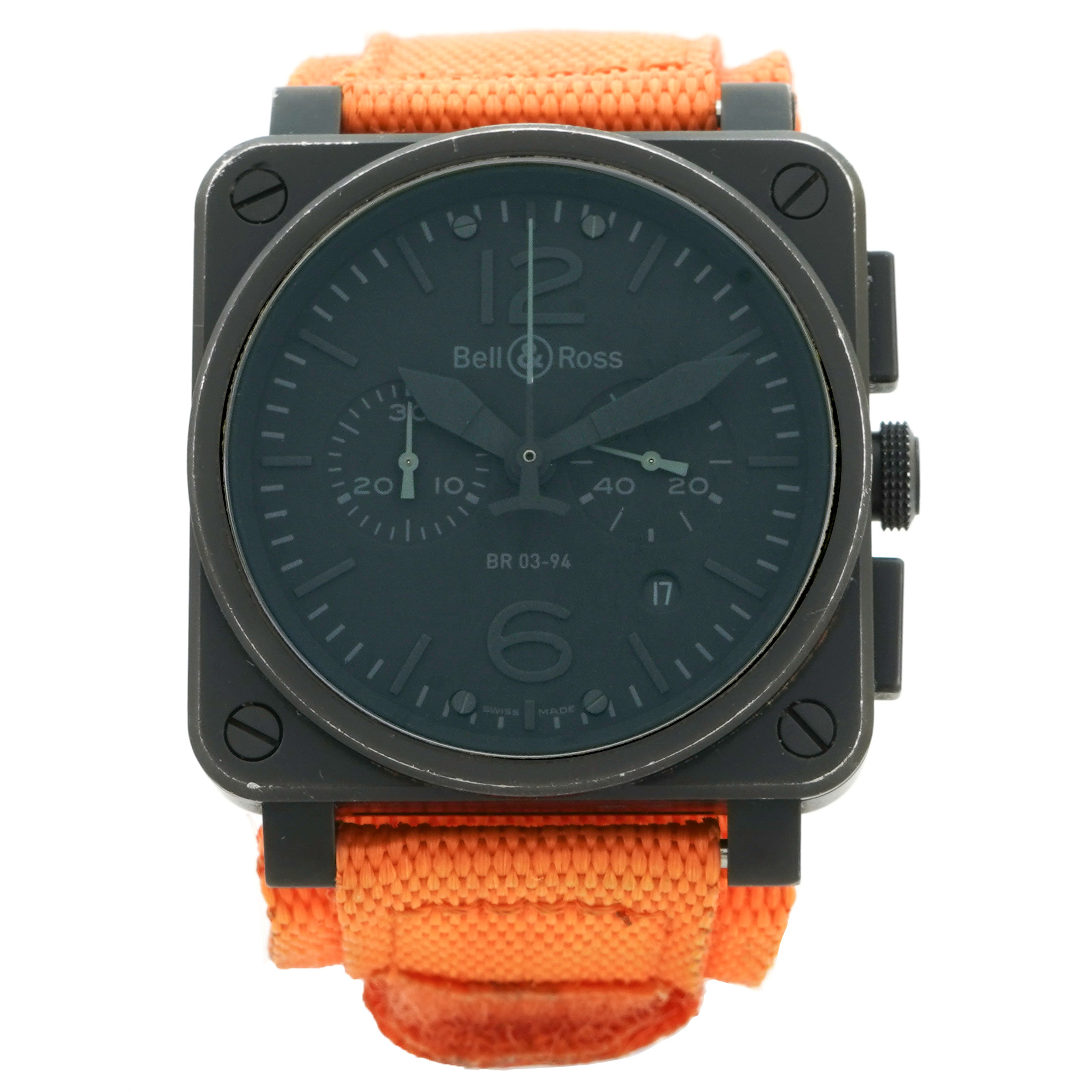 Bell & Ross BR03-94-S Phantom Chronograph - Inventory 4733