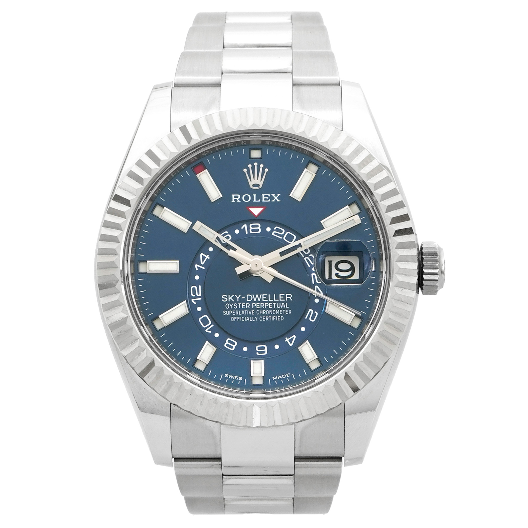 Rolex Sky-Dweller Blue Dial 326934 *2021* - Inventory 4748 ...