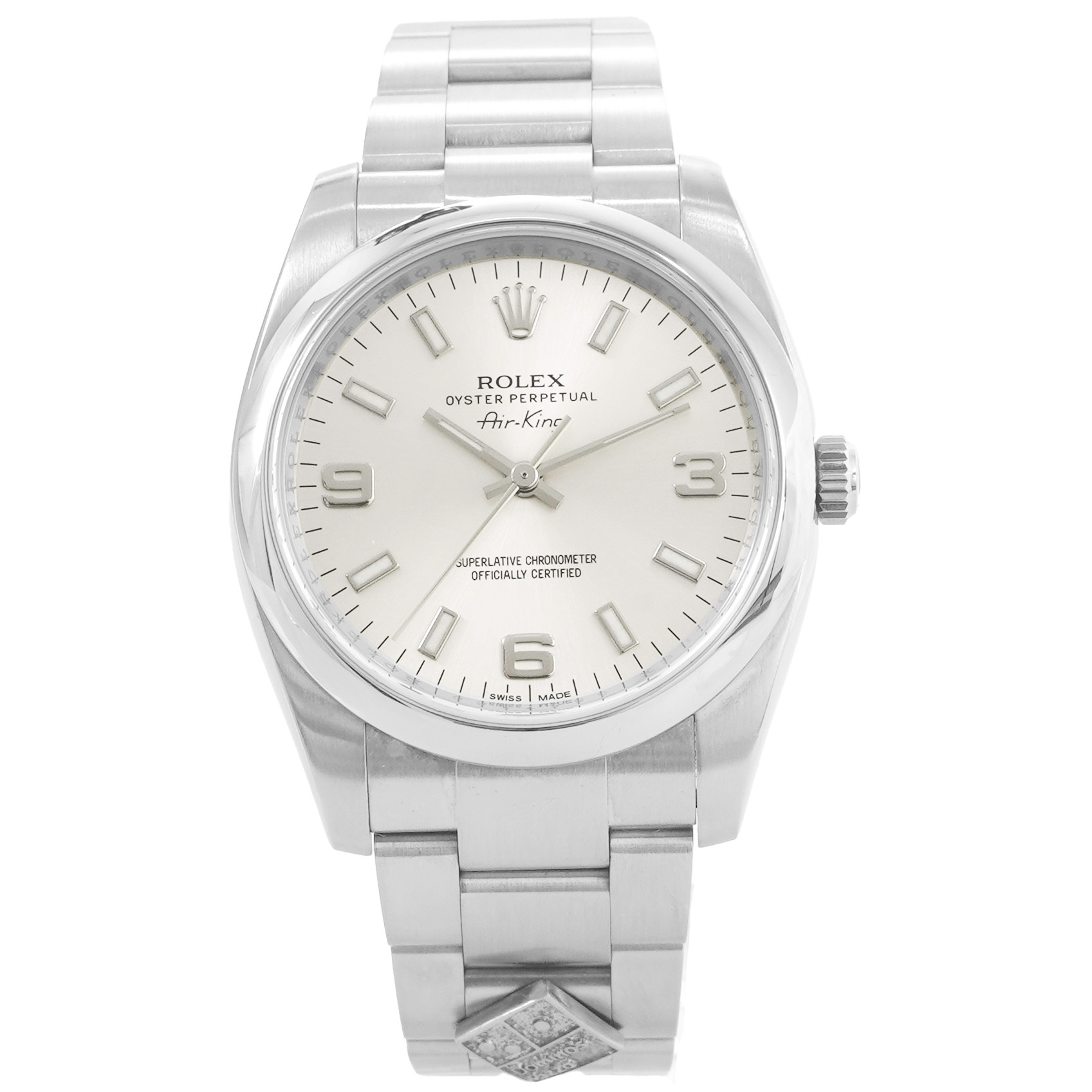 Rolex Oyster Perpetual Air-King Dominos Pizza 114200 - Inventory