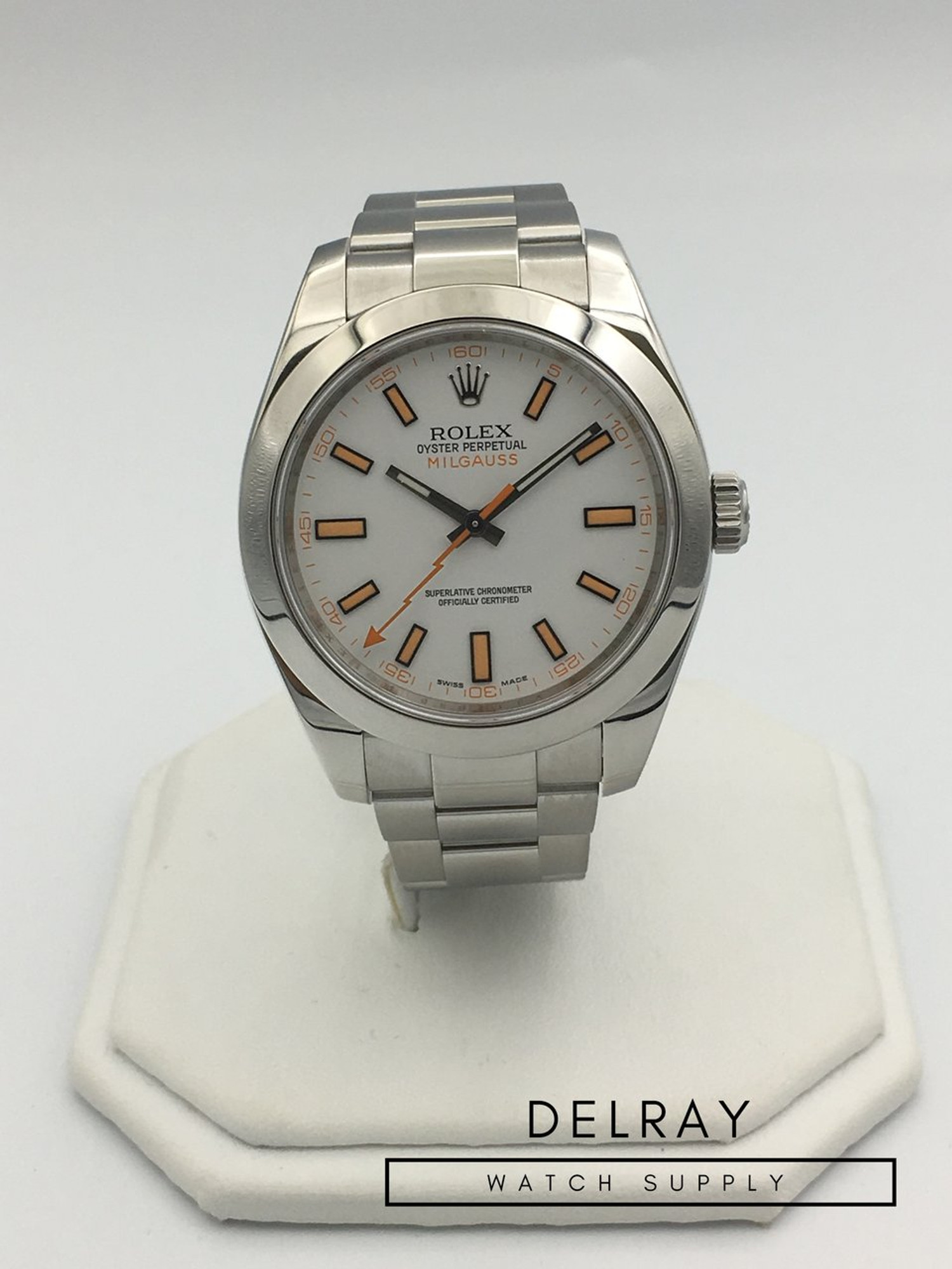 Rolex Milgauss White Dial