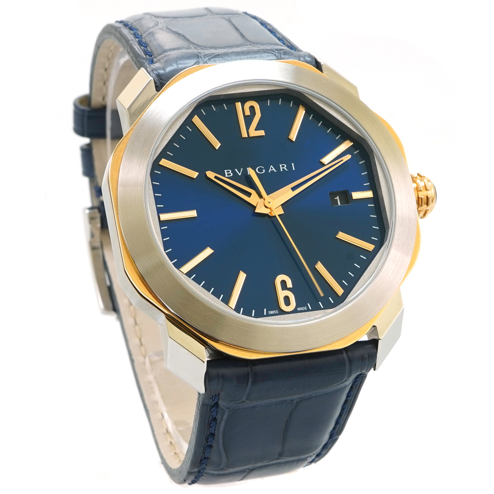 Bulgari Octo Roma 41 *2023* *Unworn* *Blue Dial* - Inventory 4796 ...