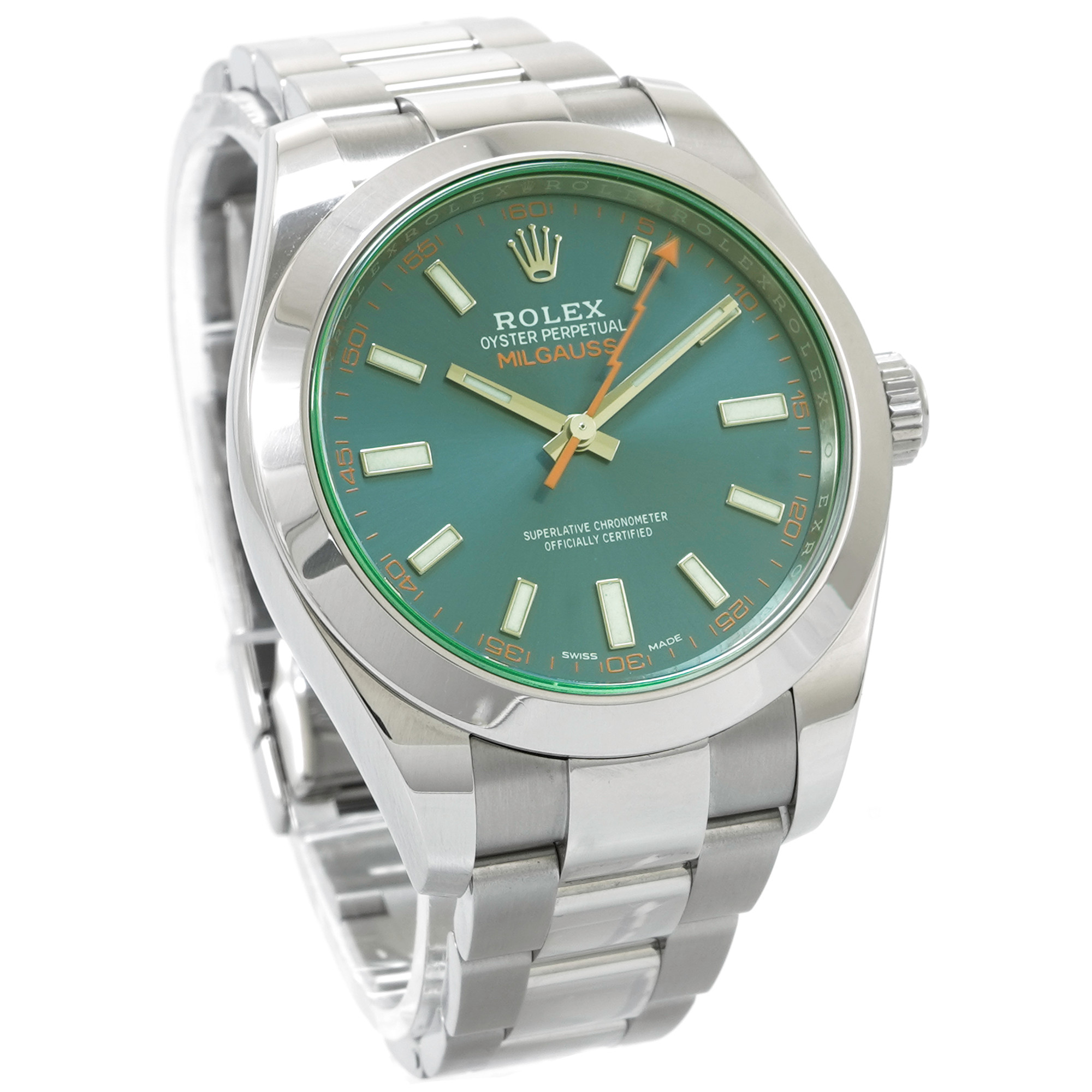 Rolex Milgauss Z Blue Dial 116400GV - Inventory 4844