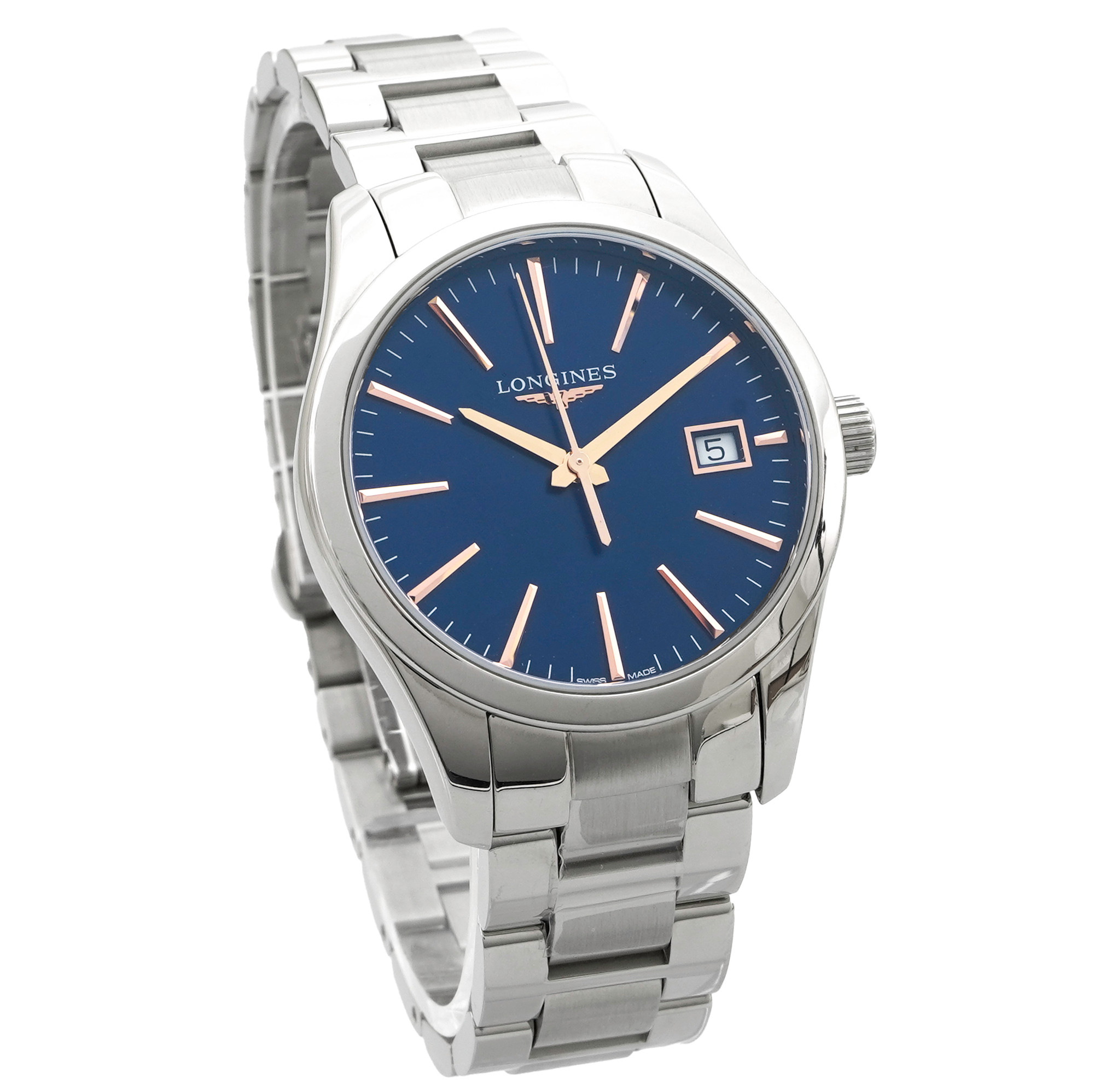 Longines Longines Conquest  34mm L2.386.4.92.6 *Blue Dial* *Unworn* - Inventory 4821