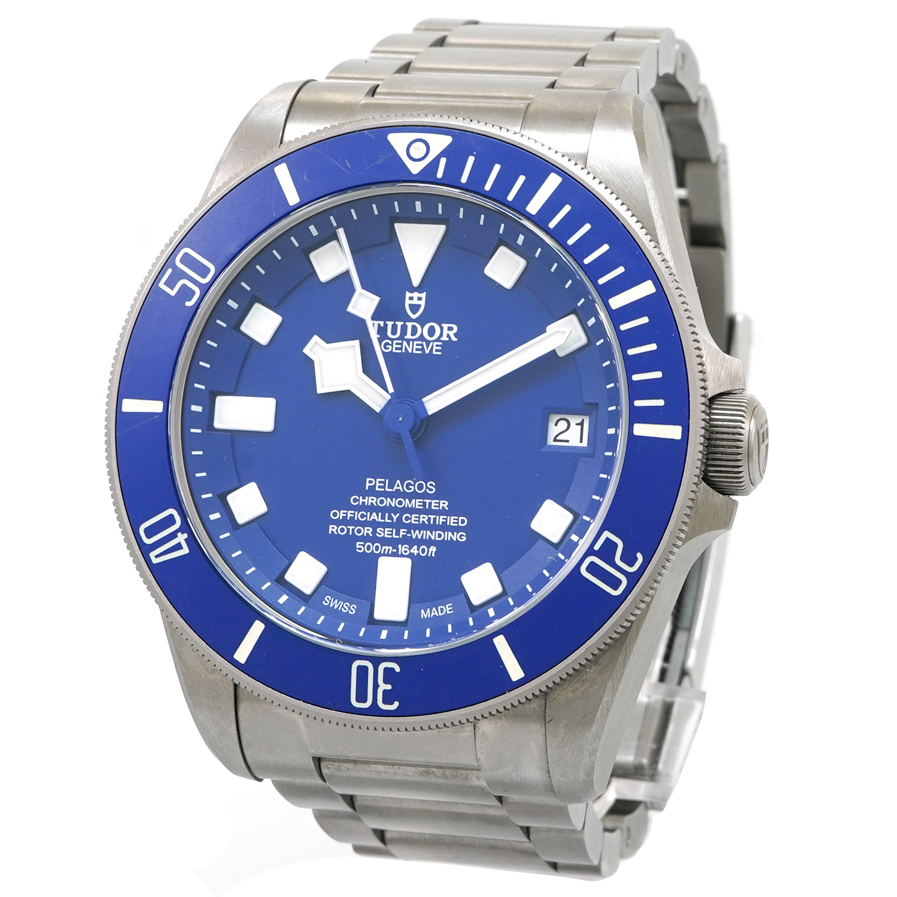 Tudor Pelagos Blue Titanium 25600TB - Inventory 4866
