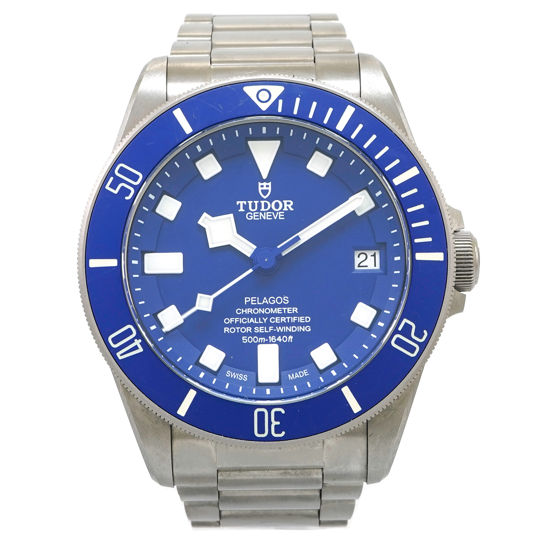 Tudor Pelagos Blue Titanium 25600TB - Inventory 4866