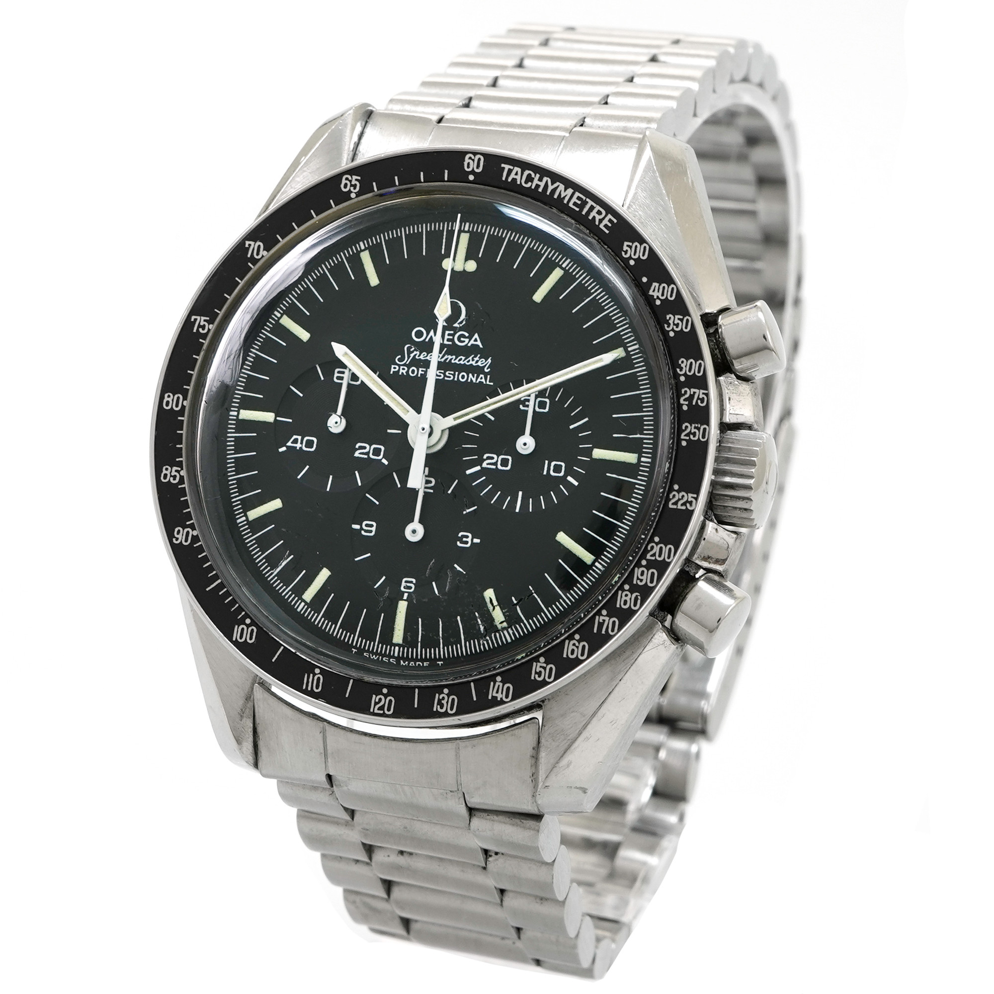 Omega Speedmaster Professional Moon Chronograph 145.022-78ST - Inventory 4889