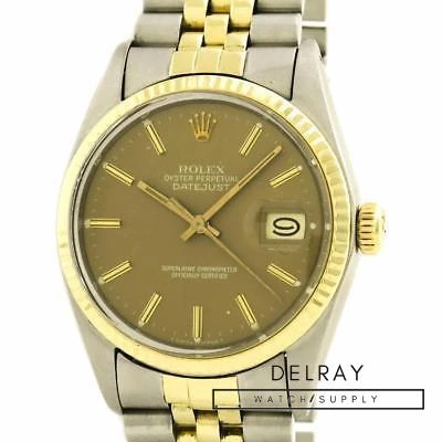 Rolex Datejust 16013 Brown Dial