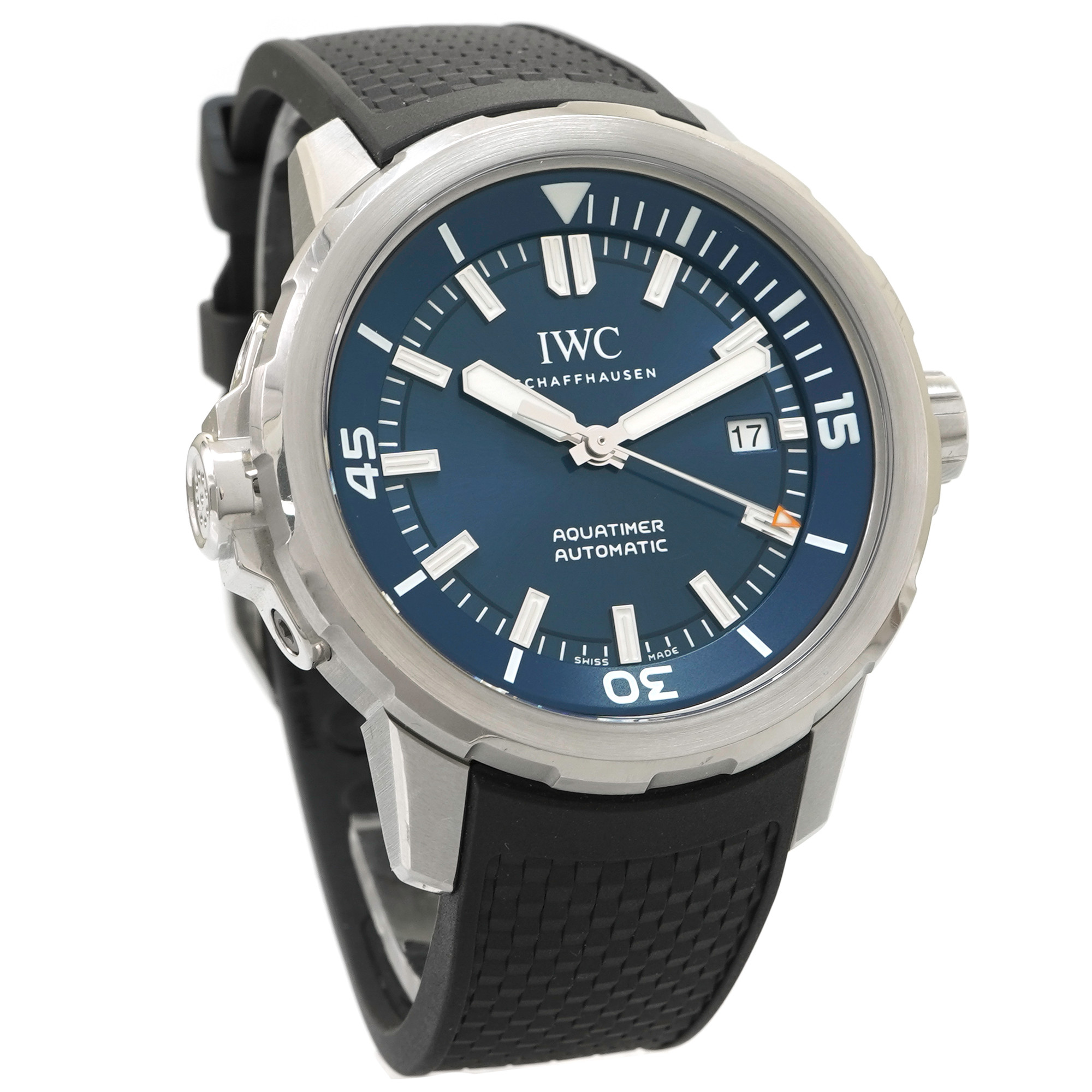 IWC Aquatimer Automatic Edition Expedition Jacques-Yves Cousteau IW329005 *Blue Dial* - Inventory 4899