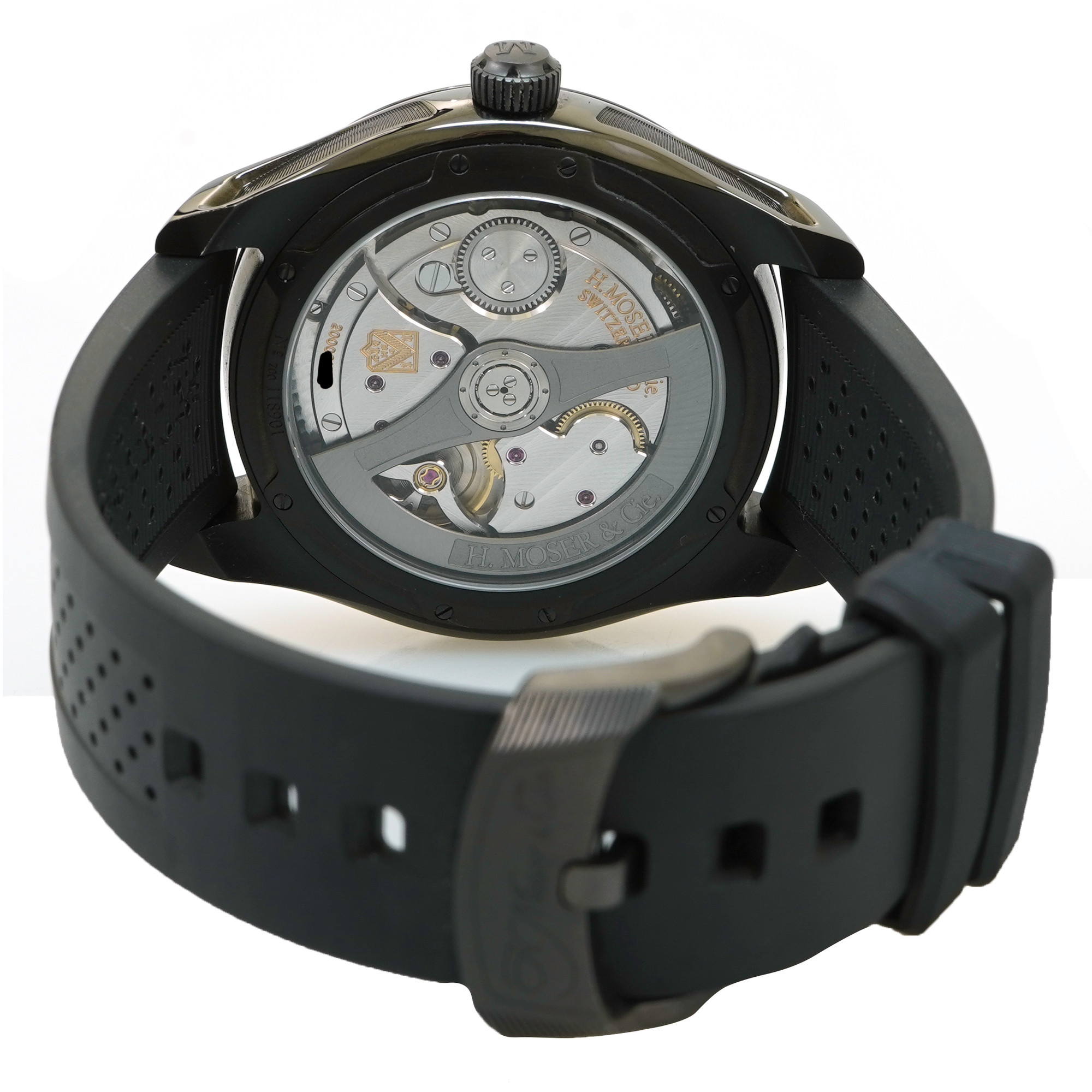 H Moser Pioneer Centre Seconds 3200-1205 *Blue Dial* *Unworn*- Inventory 4920