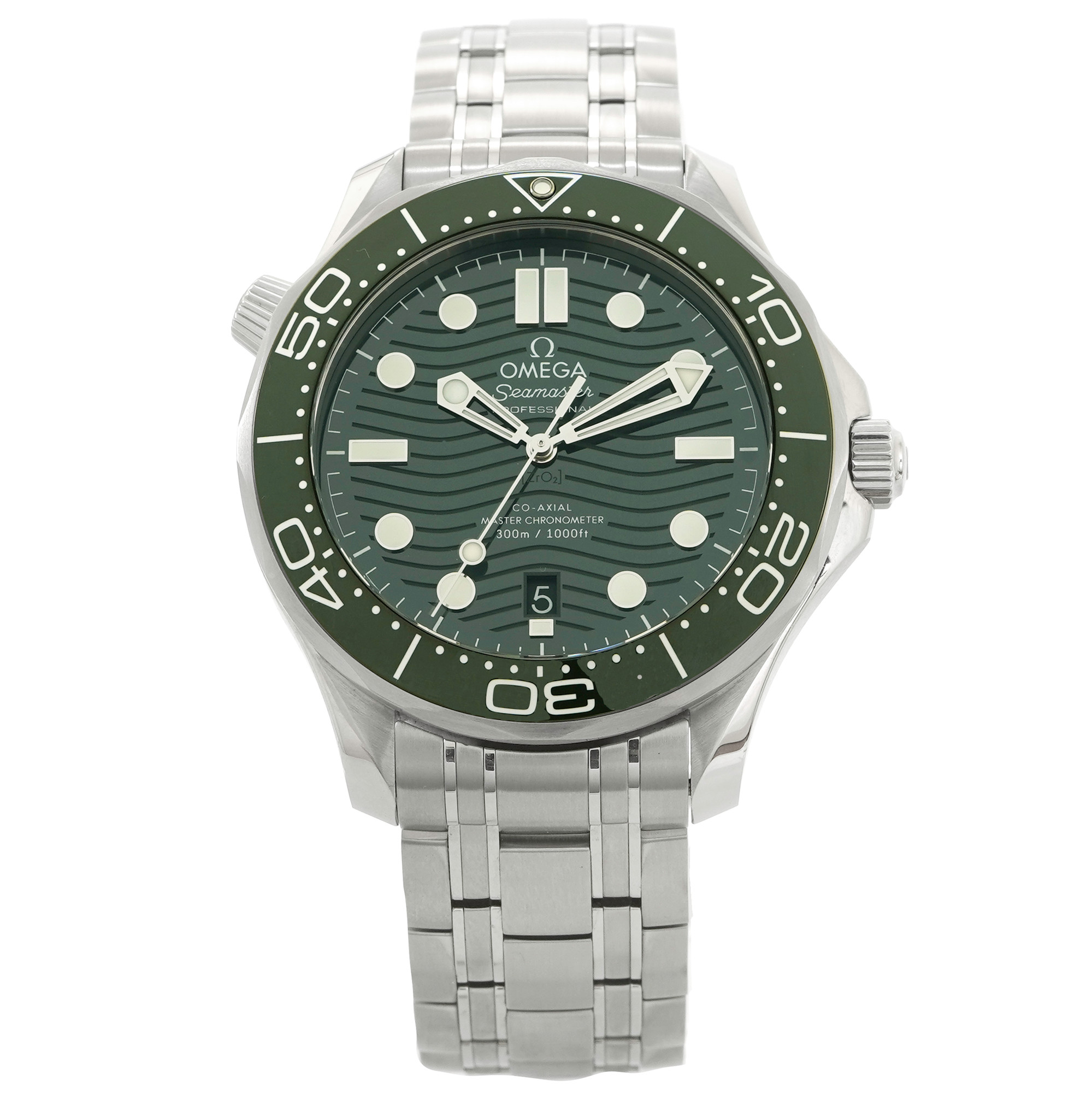 Omega Seamaster Diver 300M Master Chronometer 42mm *Green* *Unworn* *2023* - Inventory 4914