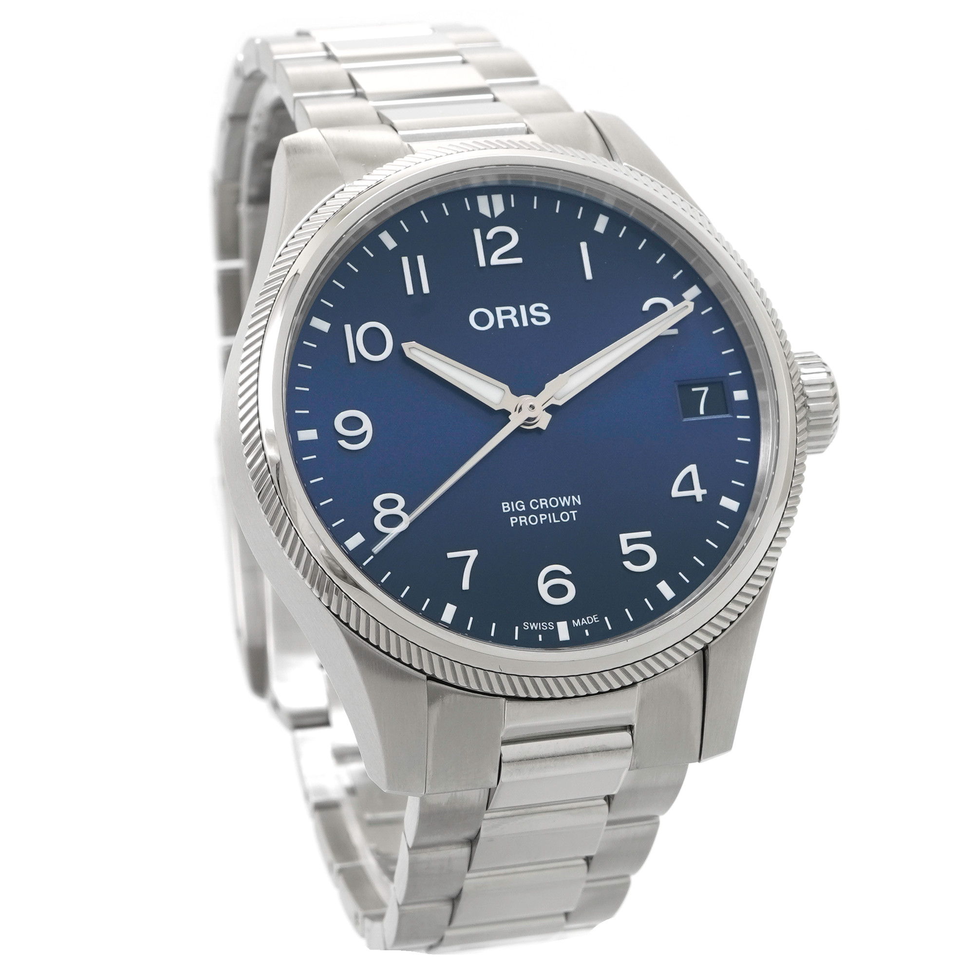 Oris Big Crown Pro Pilot *Blue Dial* *Unworn* - Inventory 4931