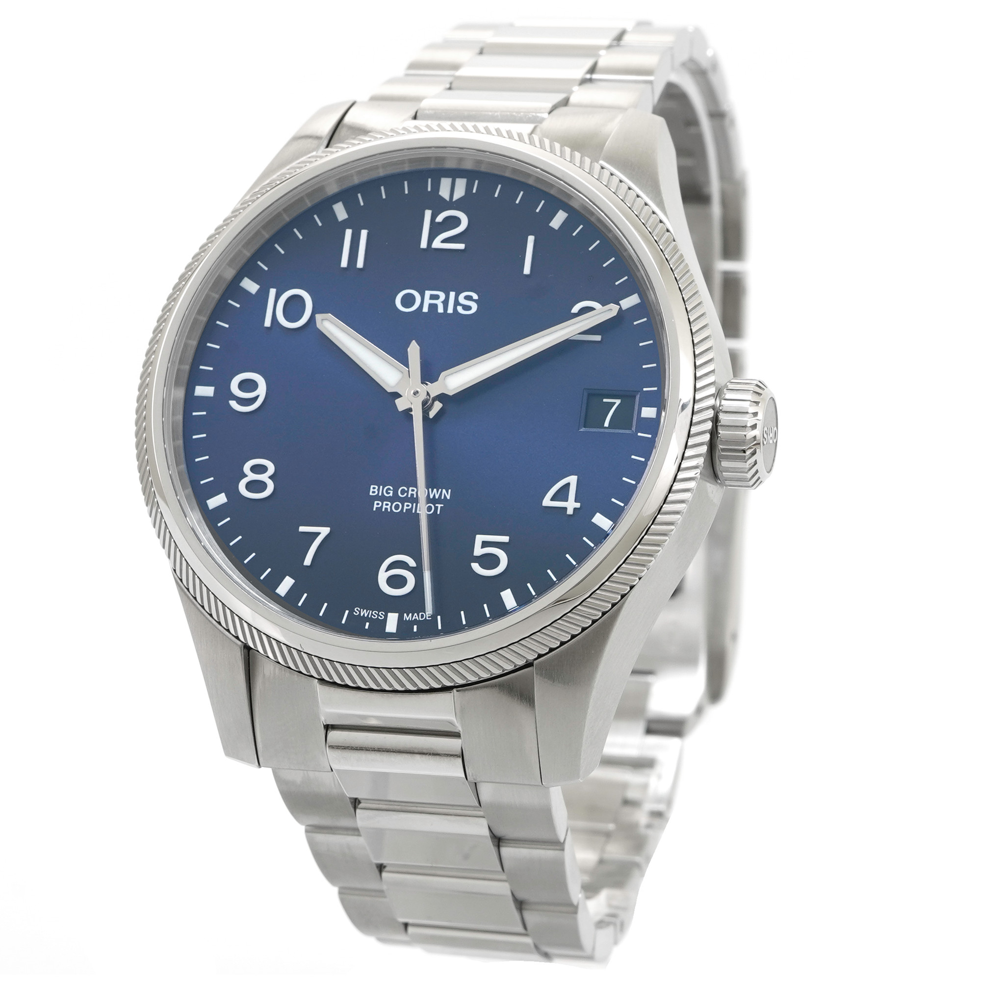 Oris Big Crown Pro Pilot *Blue Dial* *Unworn* - Inventory 4931