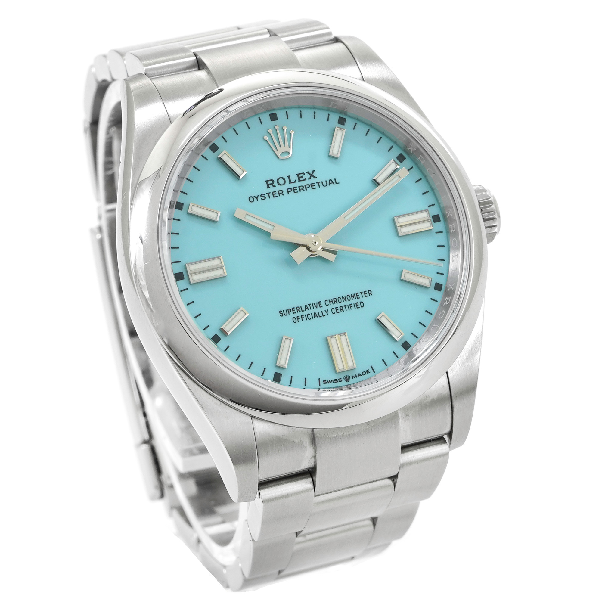 Rolex Oyster Perpetual 36 126000 *2022* *Turquoise Dial* - Inventory 4978