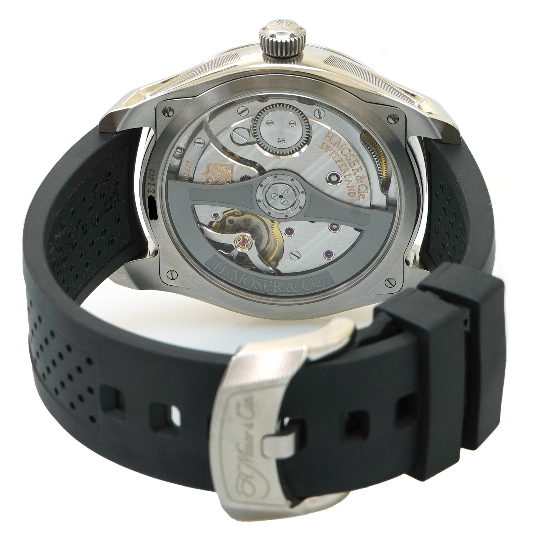 H. Moser Pioneer Centre Seconds 3200-1217 Arctic Blue Fume' *2023
