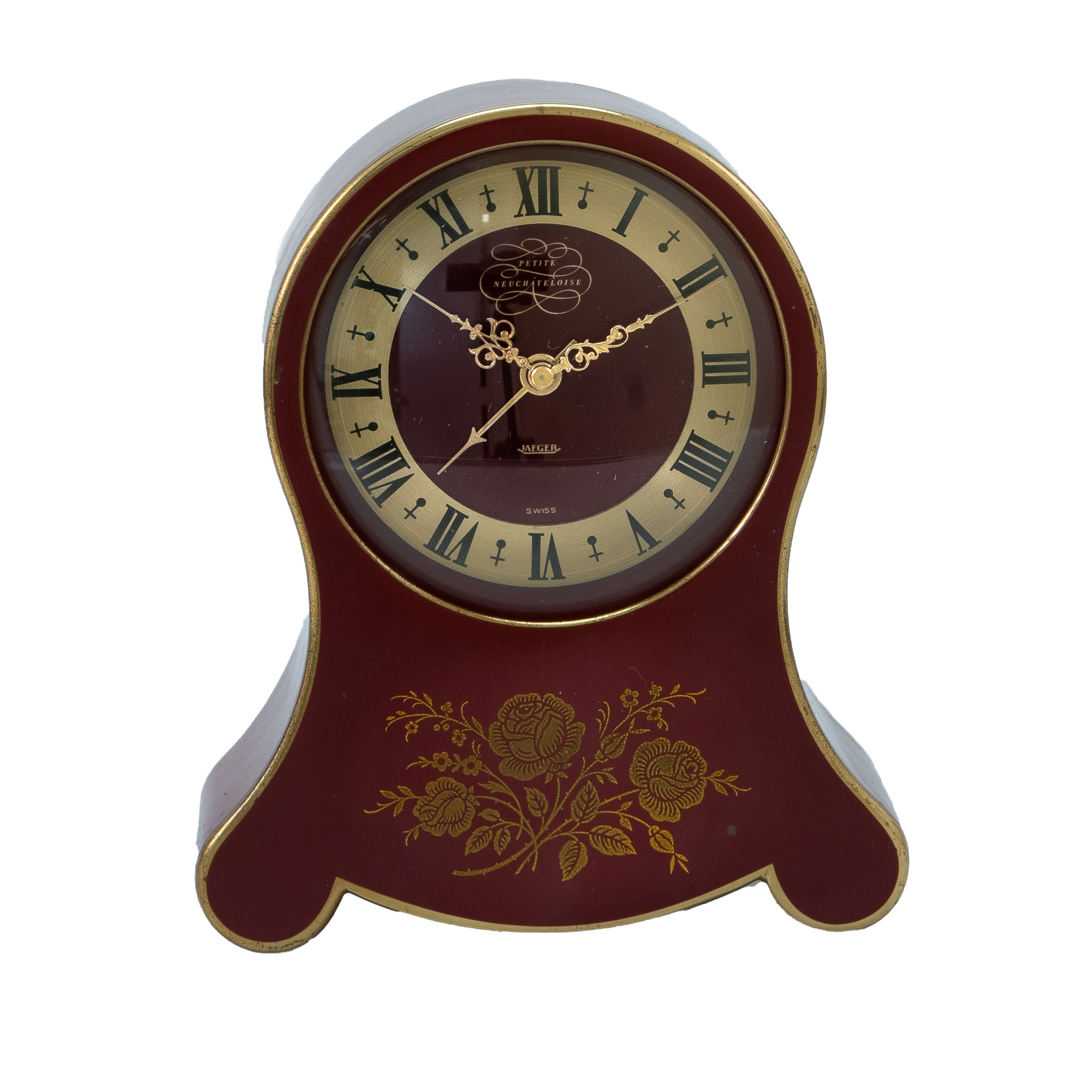 Jaeger LeCoultre Petite Neuchateloise Alarm Music Clock - Inventory 5066