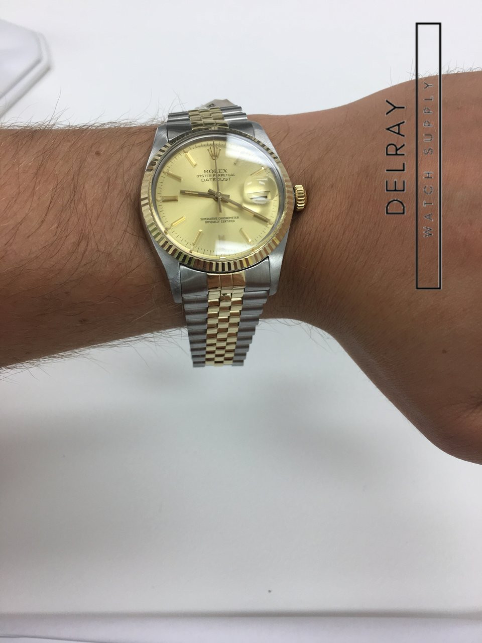 Rolex Datejust 16013 Champagne