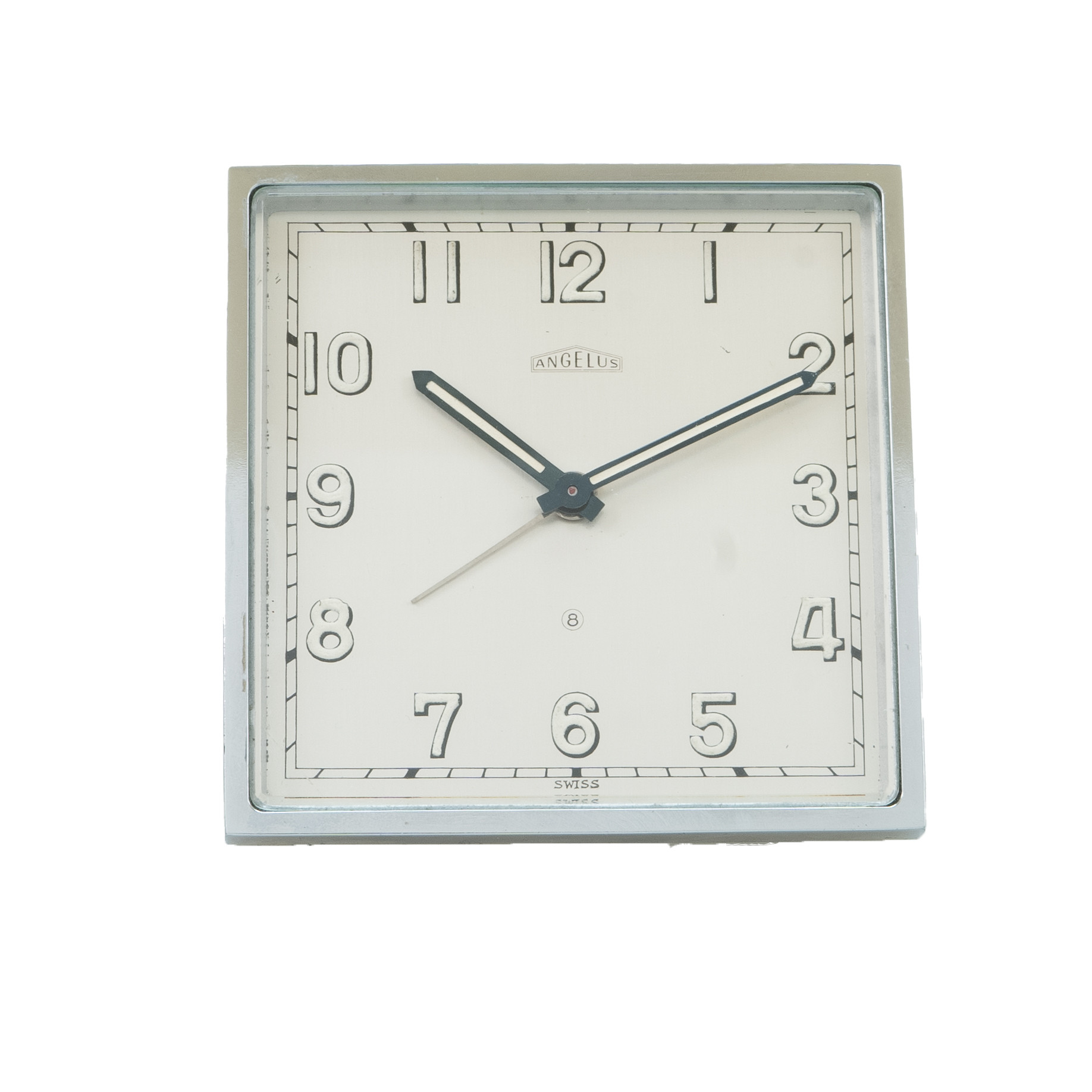 Angelus 8 Days Alarm Clock & Case - Inventory 5064 - DelrayWatch.com