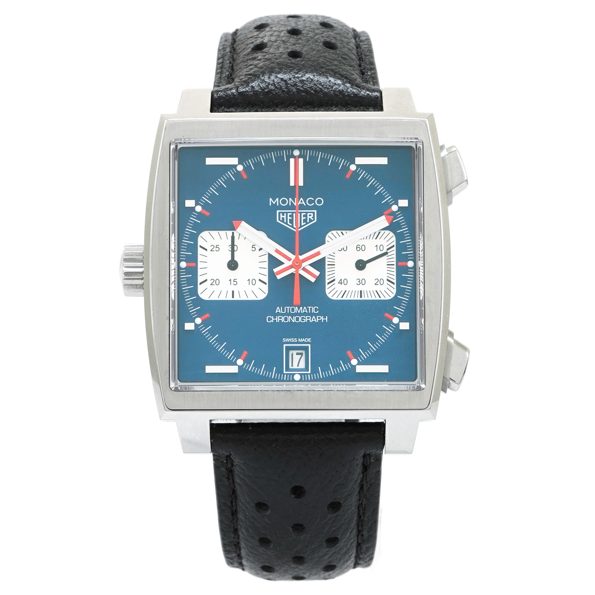 TAG Heuer Vintage Monaco Automatic 39mm *Blue Dial* *2022* - Inventory 5100