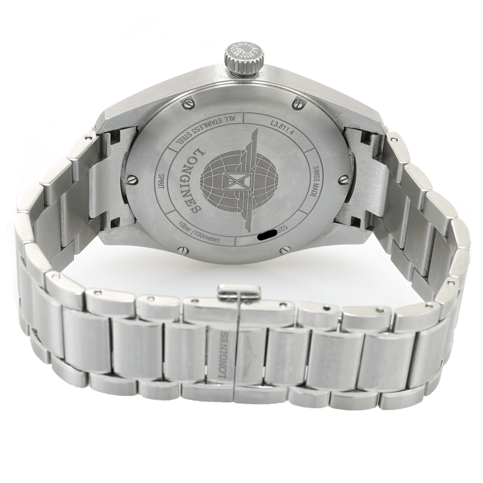 Longines Spirit 42mm Automatic L3.811.4.53.6 - Inventory 5118